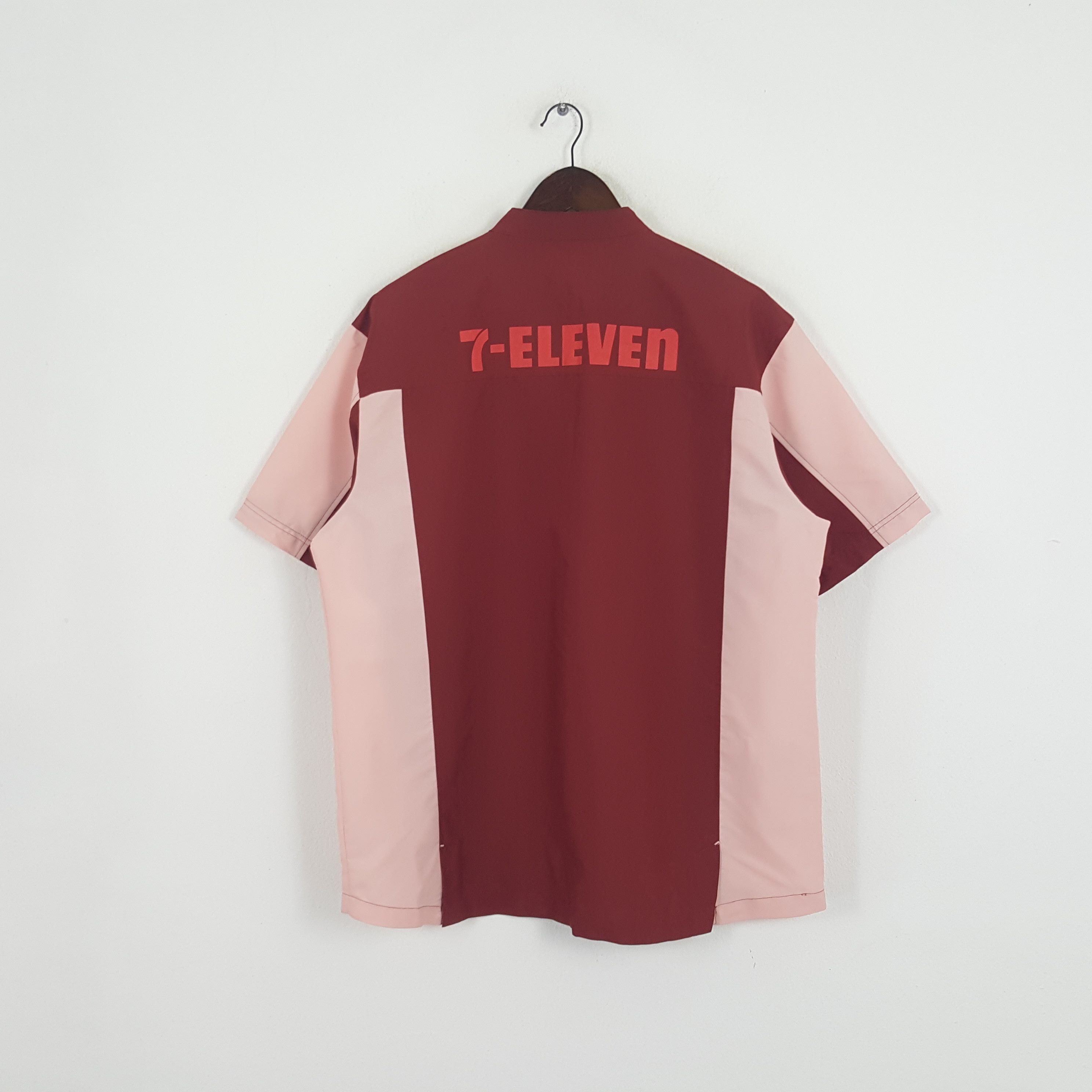 Japanese Brand × Vintage Vintage 7 Eleven Big Logo 7 Worker Zipper Jacket Size US L / EU 52-54 / 3 - 1 Thumbnail