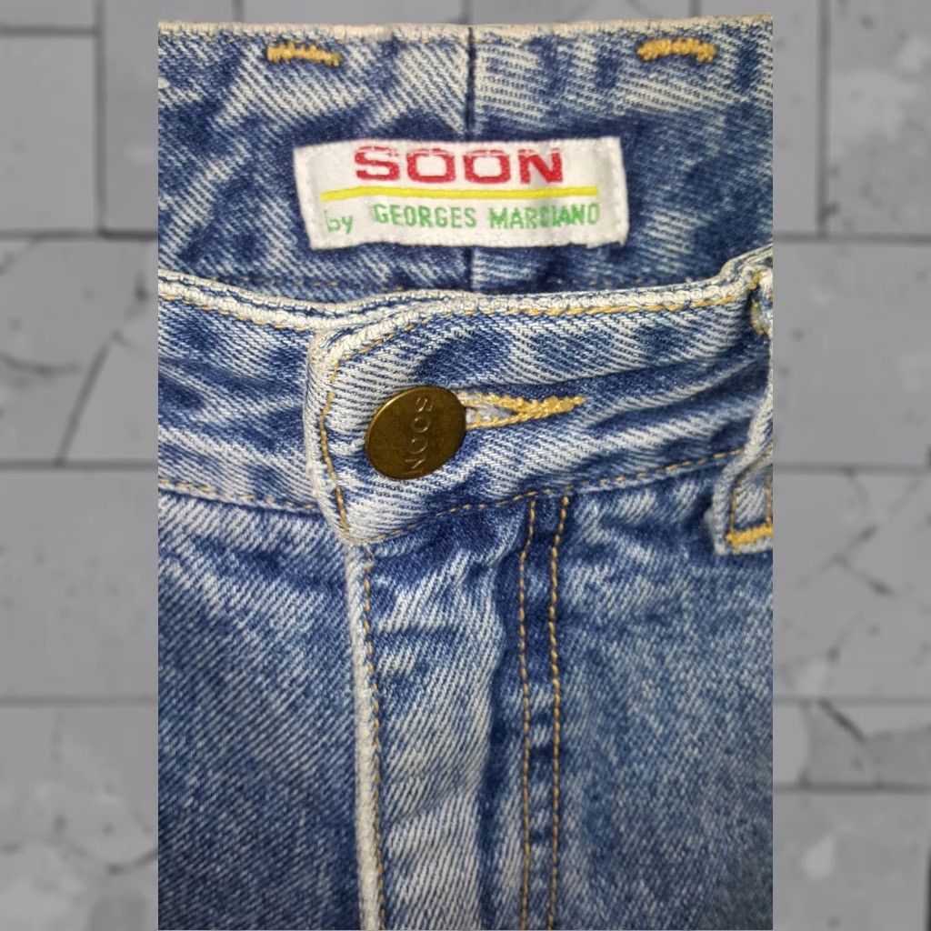 Vintage VINTAGE GEORGES MARCIANO SOON JEANS U.S.A. LOS ANGELES NEW YORK MOM 27X30 Size 27" / US 4 / IT 40 - 1 Thumbnail
