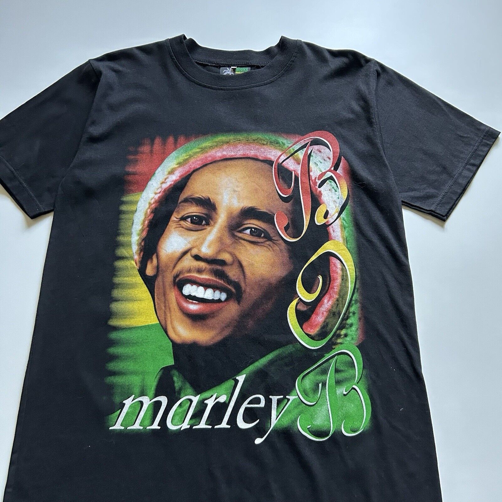 Band Tees Vintage Y2K Bob Marley Zion Art T Shirt Medium Black Rare Size US M / EU 48-50 / 2 - 2 Thumbnail