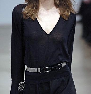 Jil Sander JIL SANDER by Raf Simons FW2005 Metal Mesh Belt Vintage Logo Size ONE SIZE - 1 Thumbnail