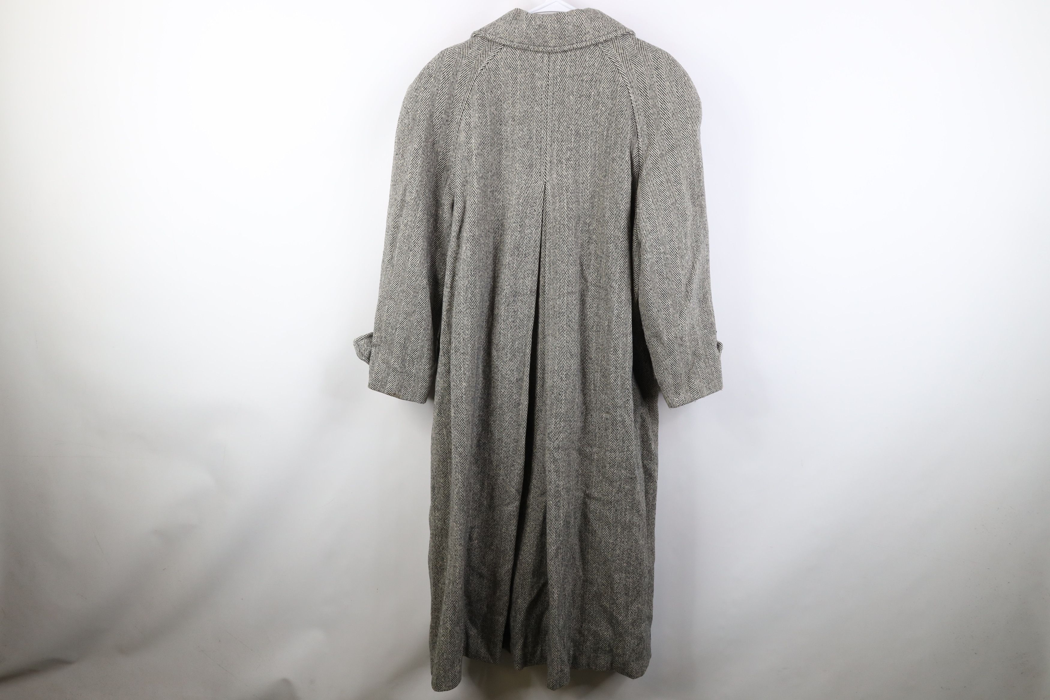 Vintage Vintage 70s Streetwear Heavy Wool Herringbone Jacket USA Size XXL / US 16-18 / IT 52-54 - 14 Thumbnail