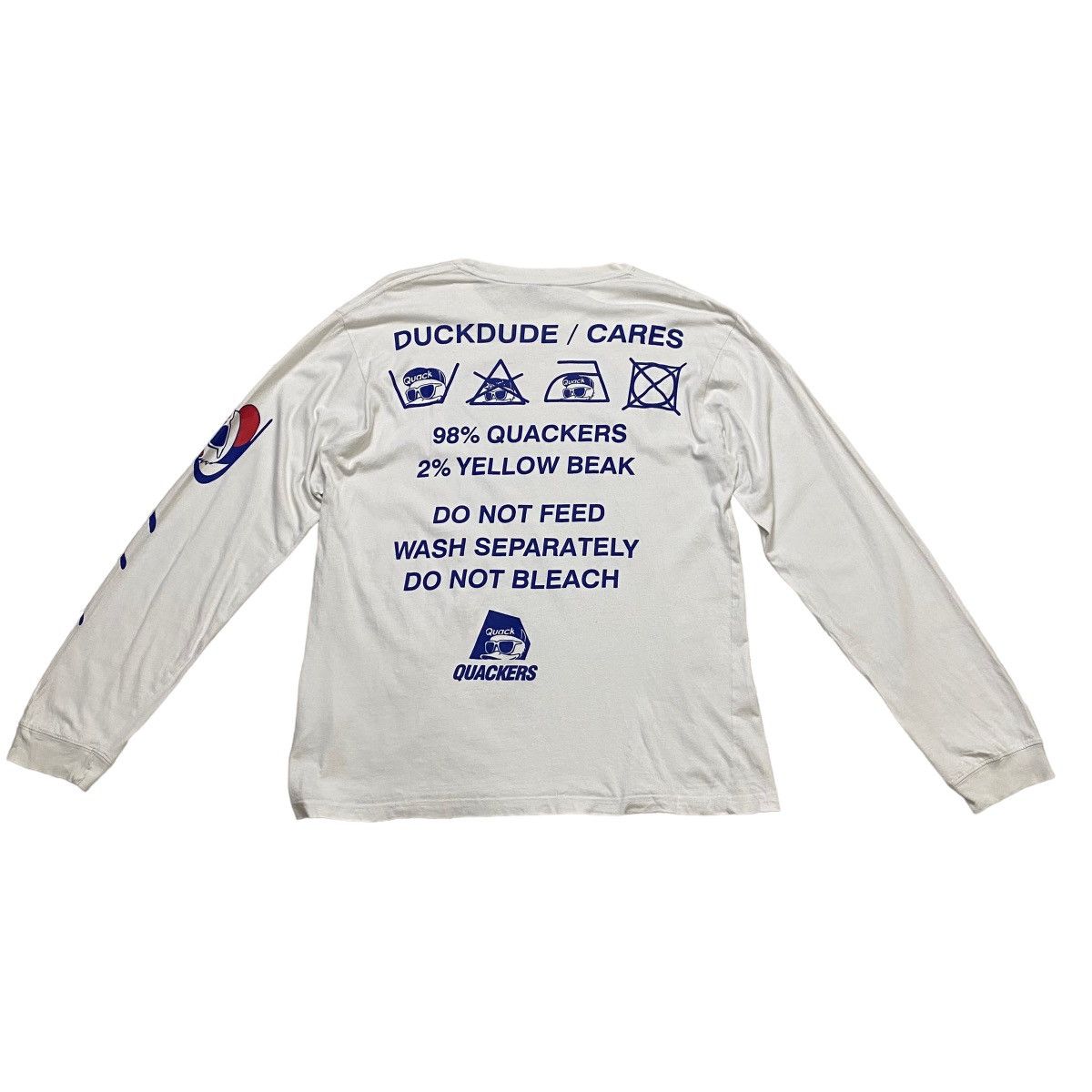 Japanese Brand × Vintage B one Soul quackers duck dude long sleeve tee Size US XL / EU 56 / 4 - 4 Thumbnail