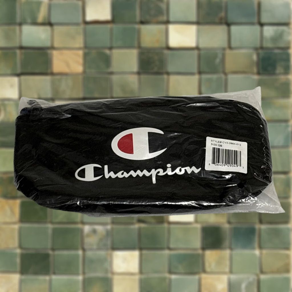 Champion Champion Waist Bag Fanny Pack Black Red NWT Brand New Sealed Men Size ONE SIZE - 1 Thumbnail