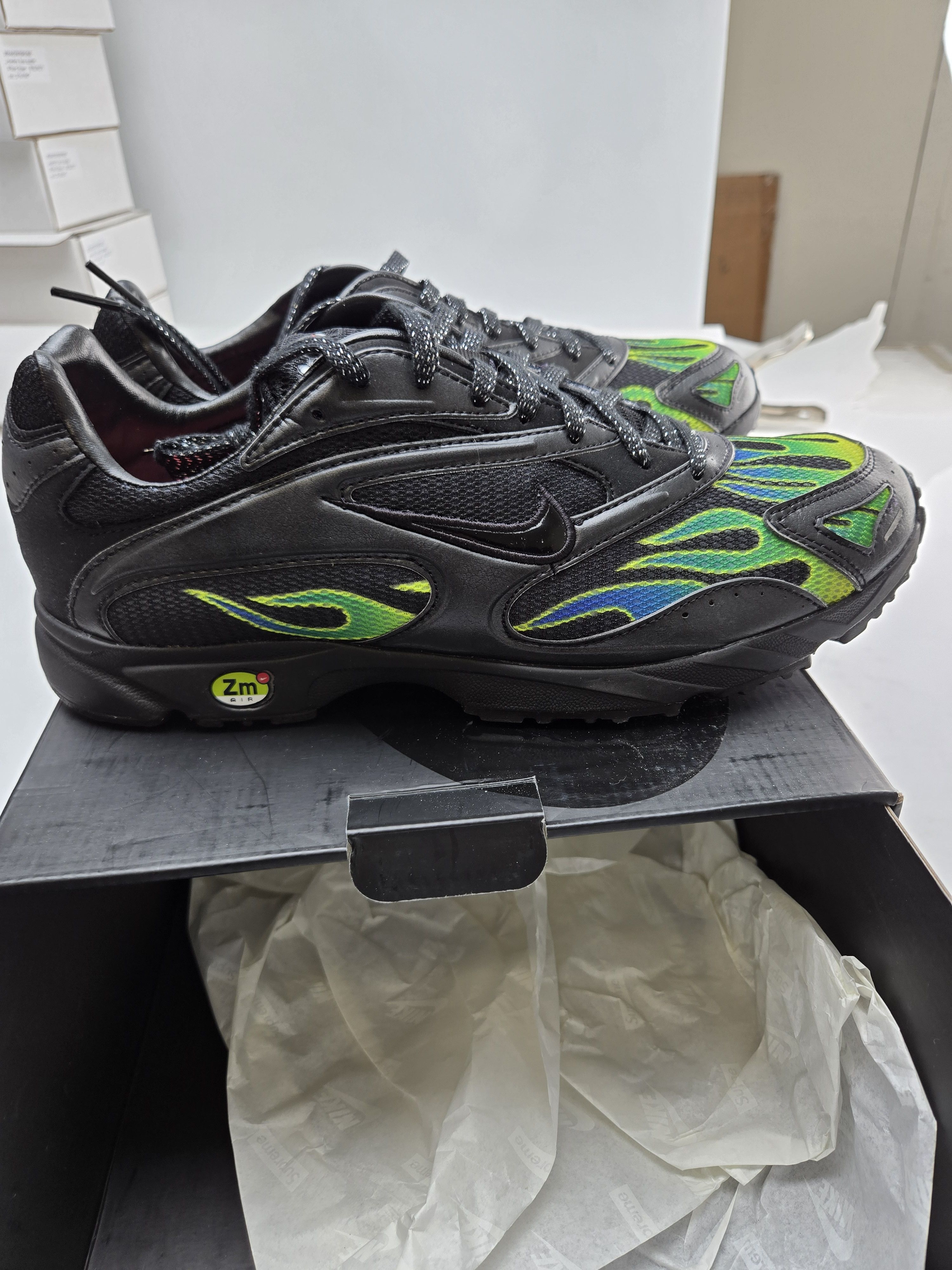 Nike Nike Zoom Streak Spectrum Plus x Supreme Black Size US 9.5 / EU 42-43 - 3 Thumbnail