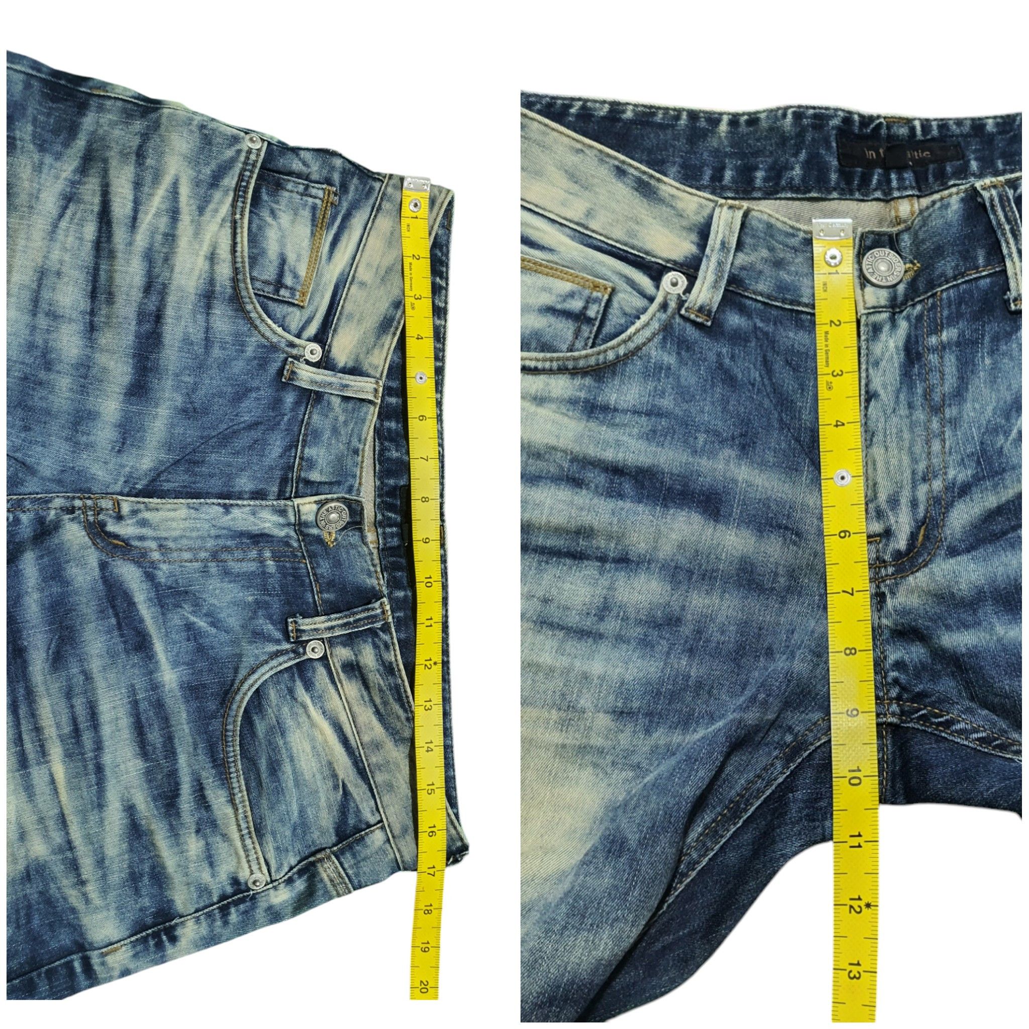 In The Attic × Japanese Brand IN THE ATTIC 33”/40.5” STRETCHABLE SOFT MATERIAL JEANS Size US 33 - 5 Thumbnail