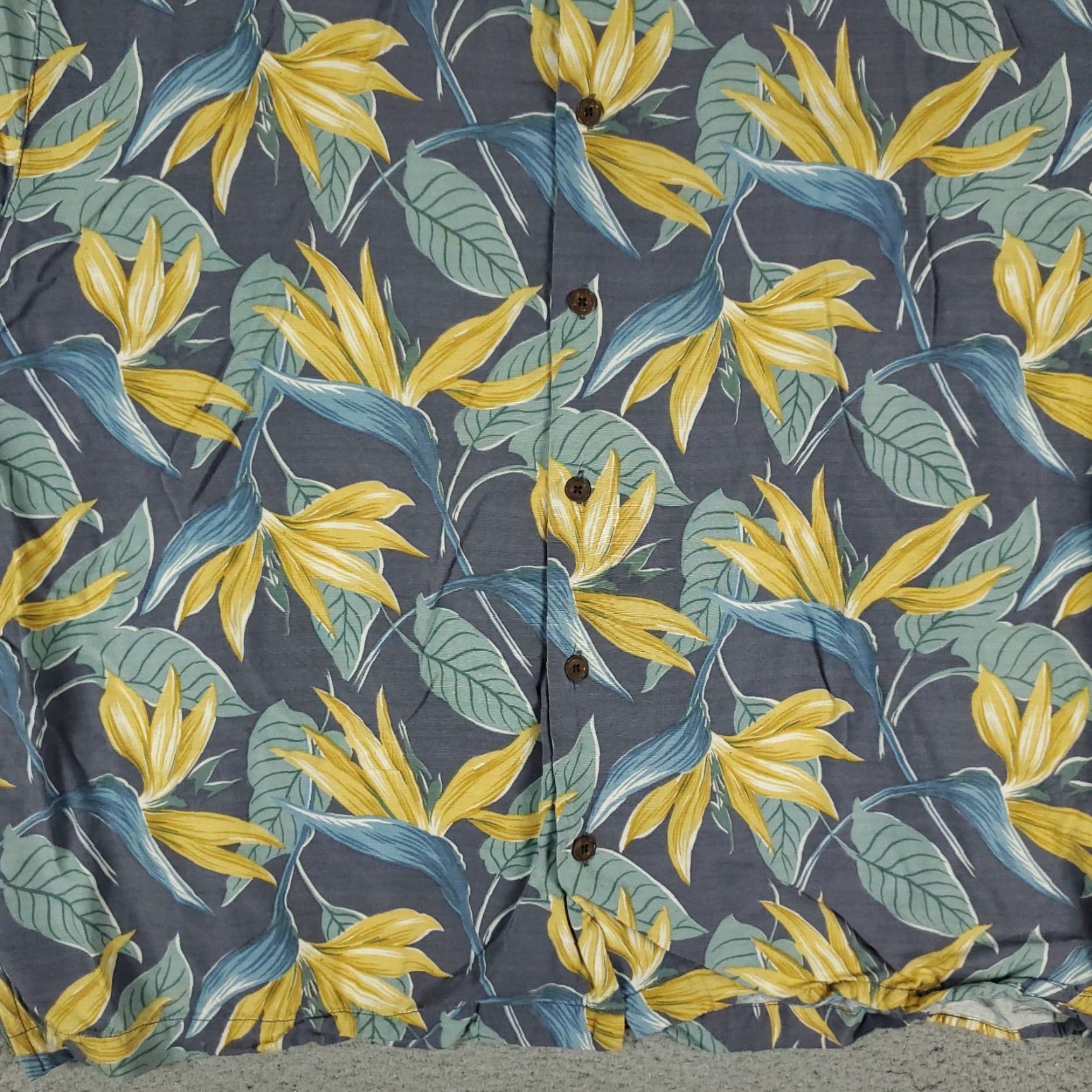 Reyn Spooner VINTAGE Reyn Spooner Shirt Mens 2XL Blue Floral Hawaiian Rayon Button Up Short Sleeve Size US XXL / EU 58 / 5 - 3 Thumbnail