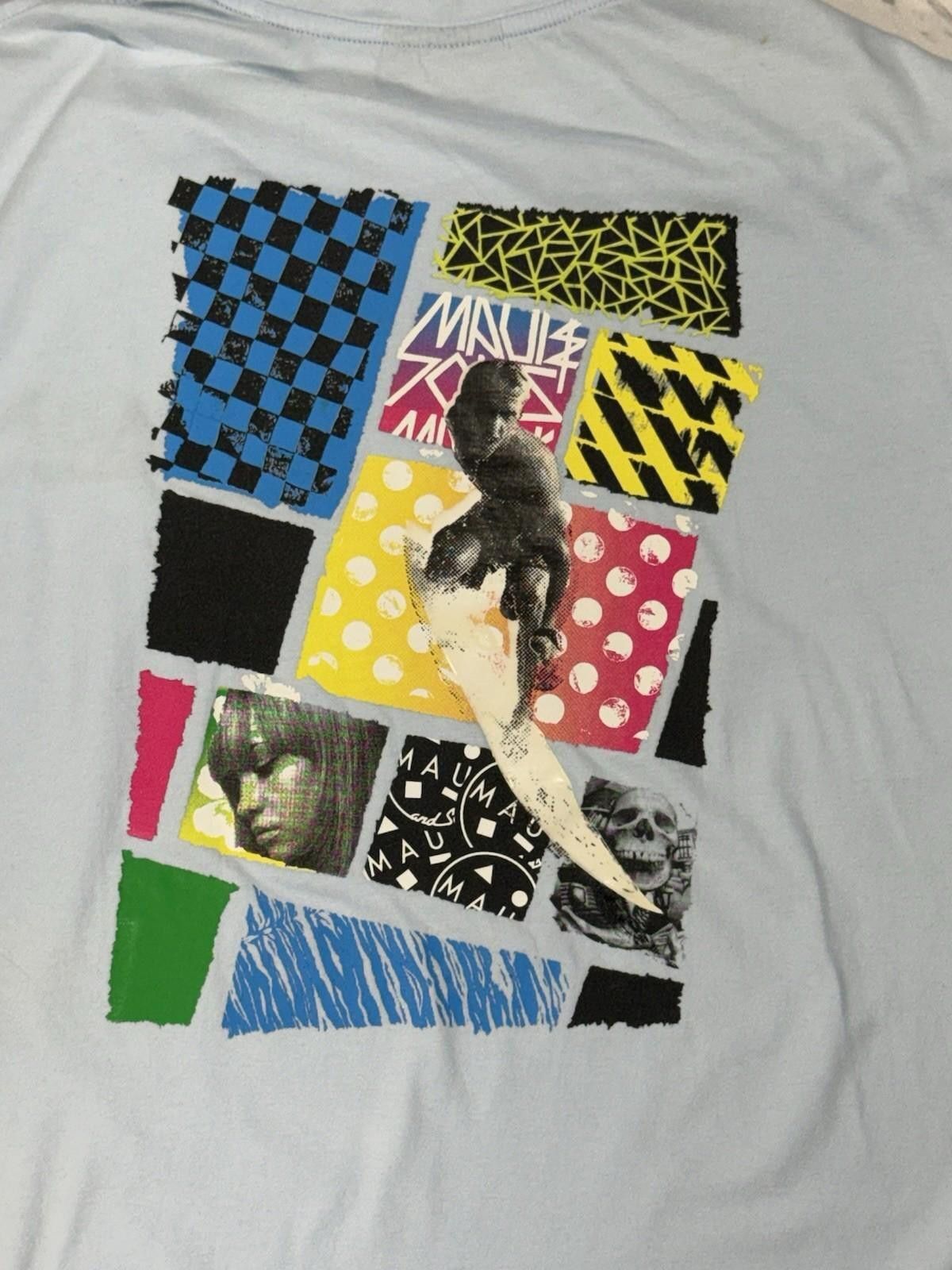 Other Maui and Sons Pastel Blue Surfer Graphic Tee Size L #8 Size US L / EU 52-54 / 3 - 3 Thumbnail