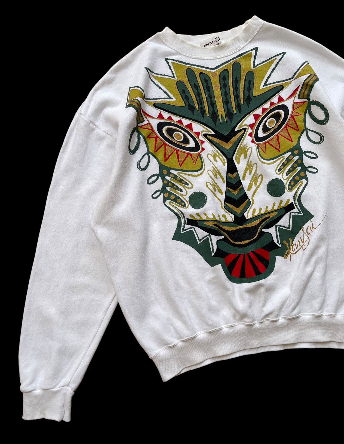 Kansai Yamamoto Vintage Kansai O2 Crewneck Sweatshirt Size US M / EU 48-50 / 2 - 7 Thumbnail