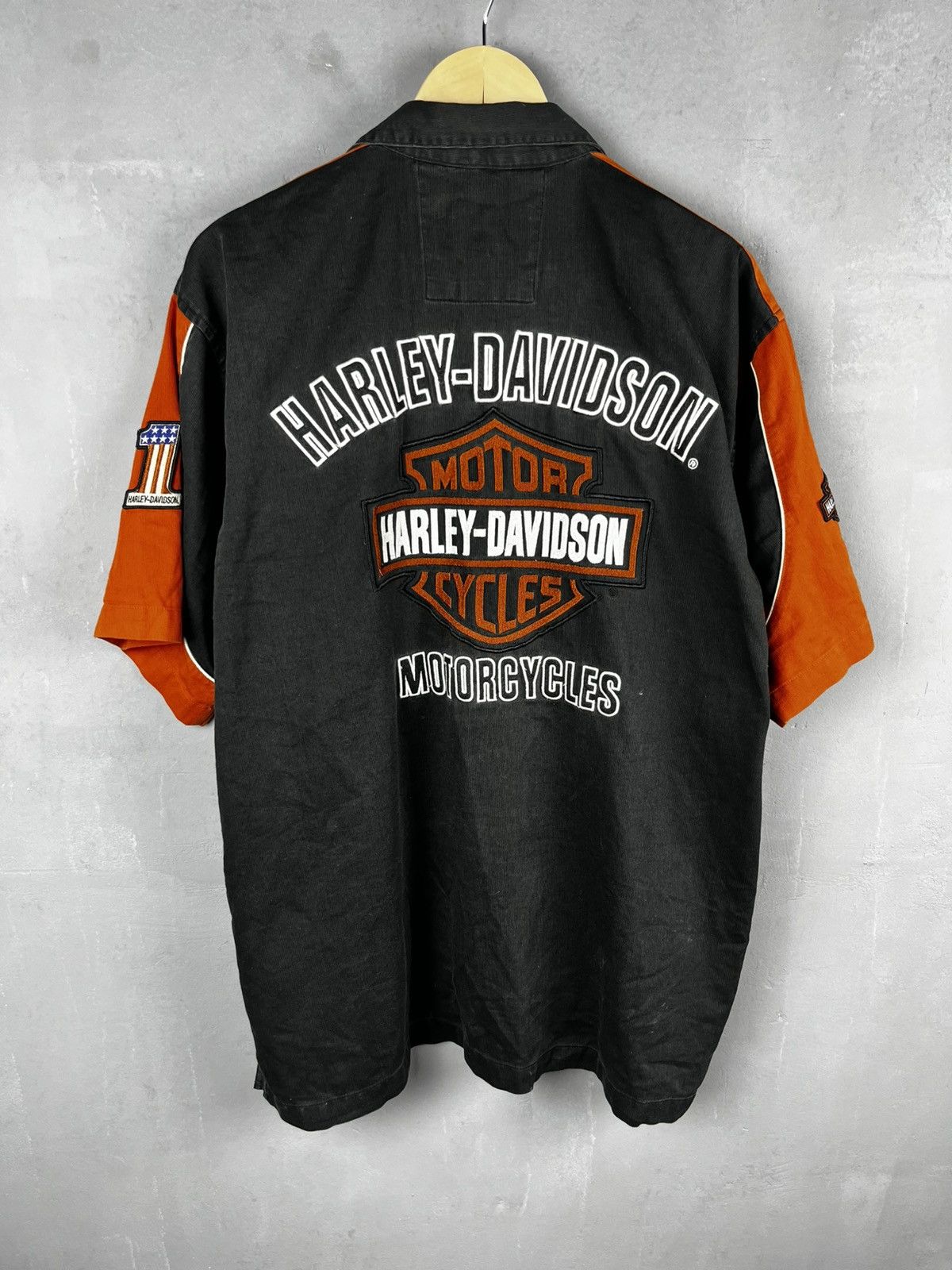 Harley Davidson Harley Davidson racing usa shirt Size US XL / EU 56 / 4 - 2 Thumbnail