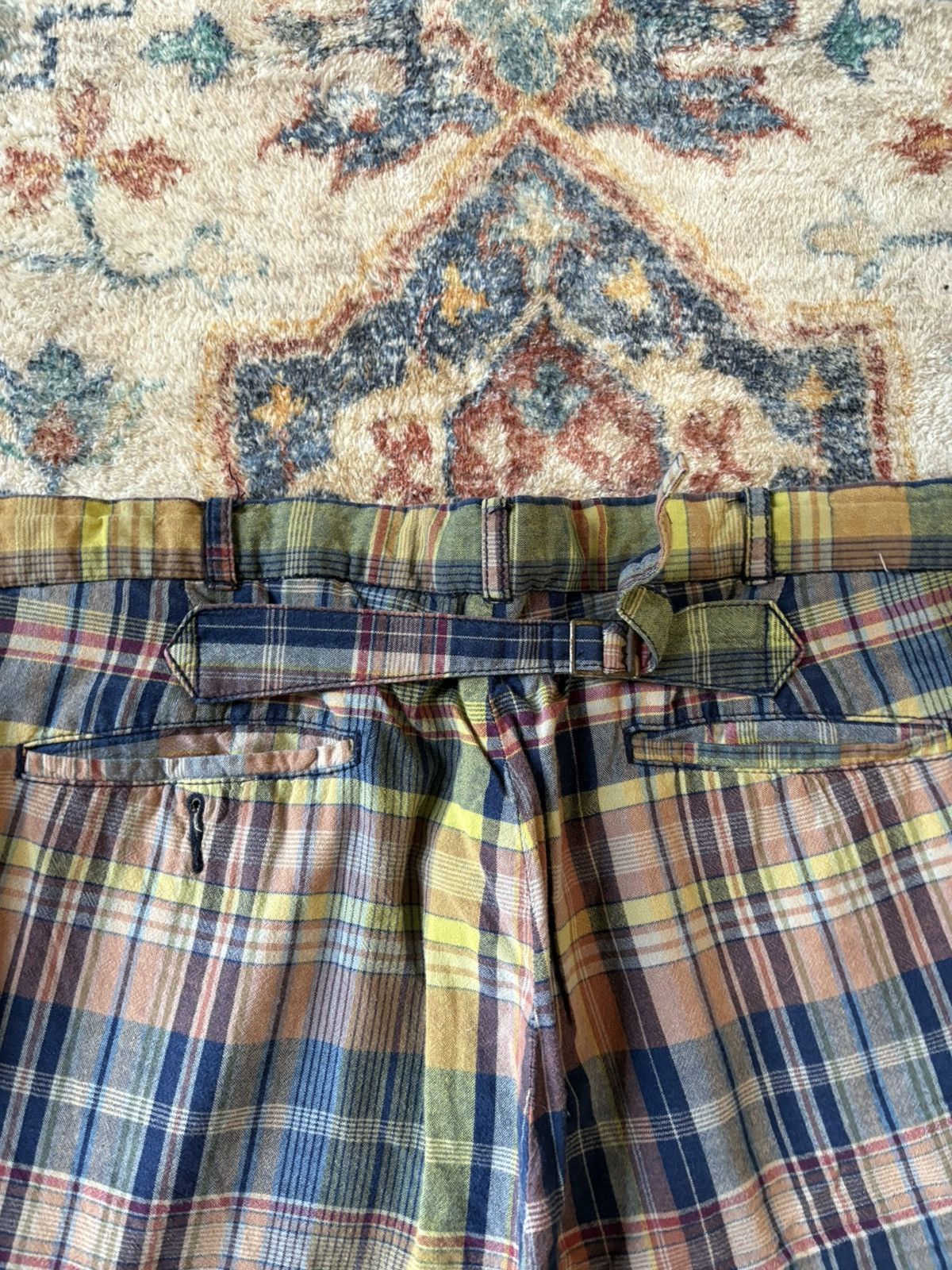 Polo Ralph Lauren Polo Ralph Lauren Plaid Buckleback Shorts Size 37 Size US 37 - 5 Thumbnail