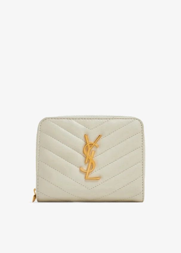 Saint Laurent Paris o1b1hav110225 Size: OS / Monogram Zip Around Leather Wallet Size ONE SIZE - 1 Thumbnail