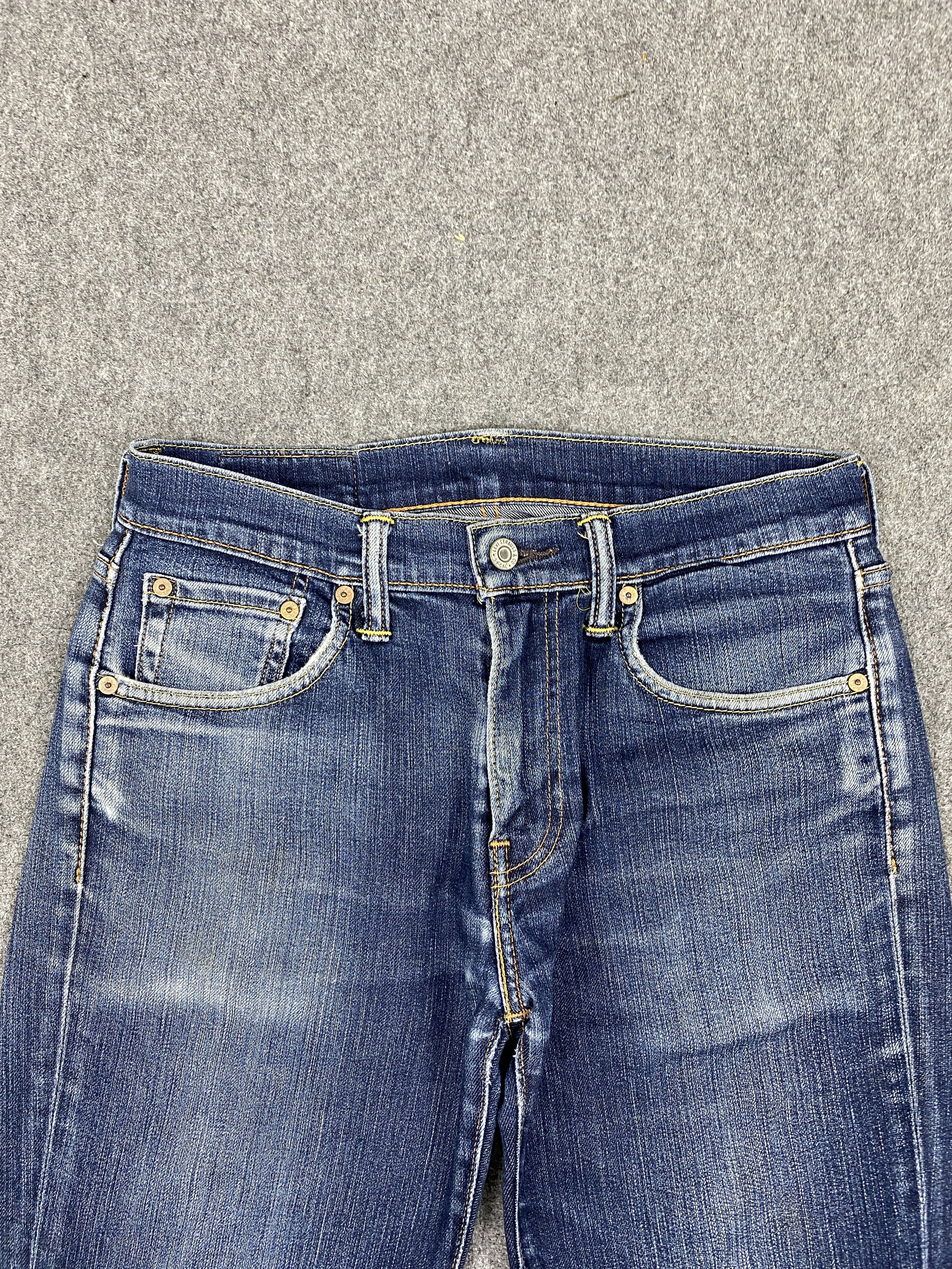 Levi's Vintage Levi's 511 Slim Fit Faded Blue Jeans DJ0010Z Size US 30 / EU 46 - 2 Thumbnail