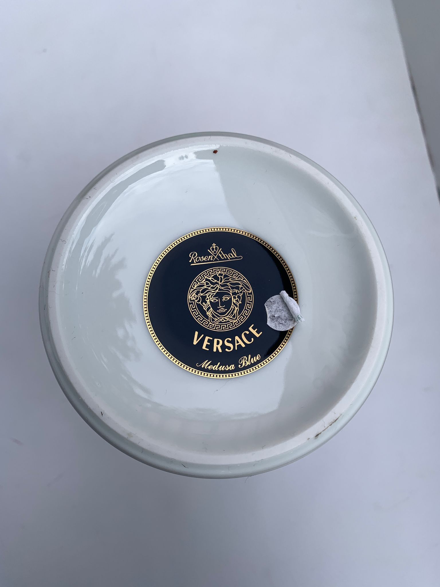 Versace Versace Medusa Blue Large Vase 10 1/4" Rosenthal Germany Size ONE SIZE - 9 Thumbnail