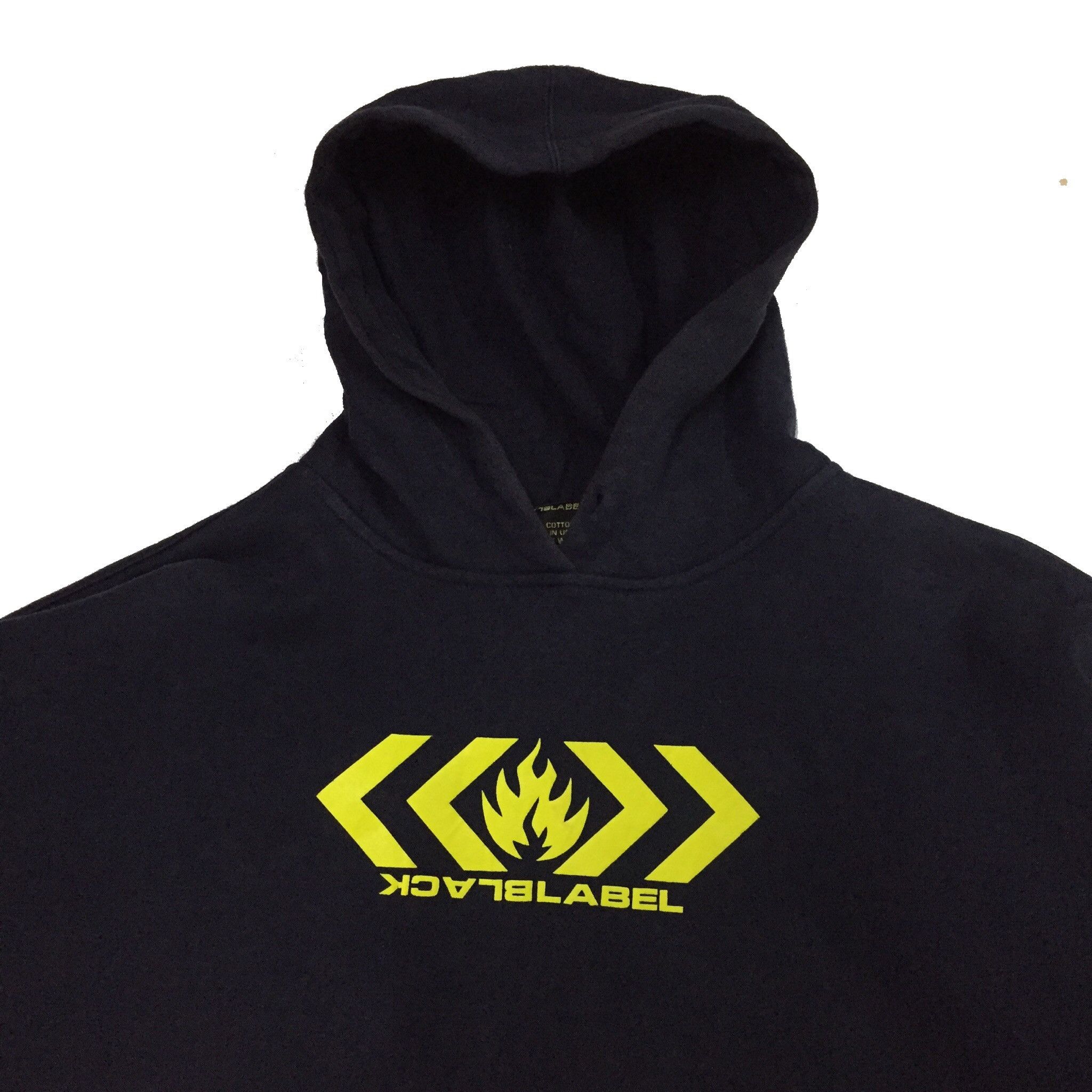 Black Label VINTAGE 90s BLACK LABEL SKATEBOARDS BRAND PULLOVER HOODIE Size US L / EU 52-54 / 3 - 3 Thumbnail
