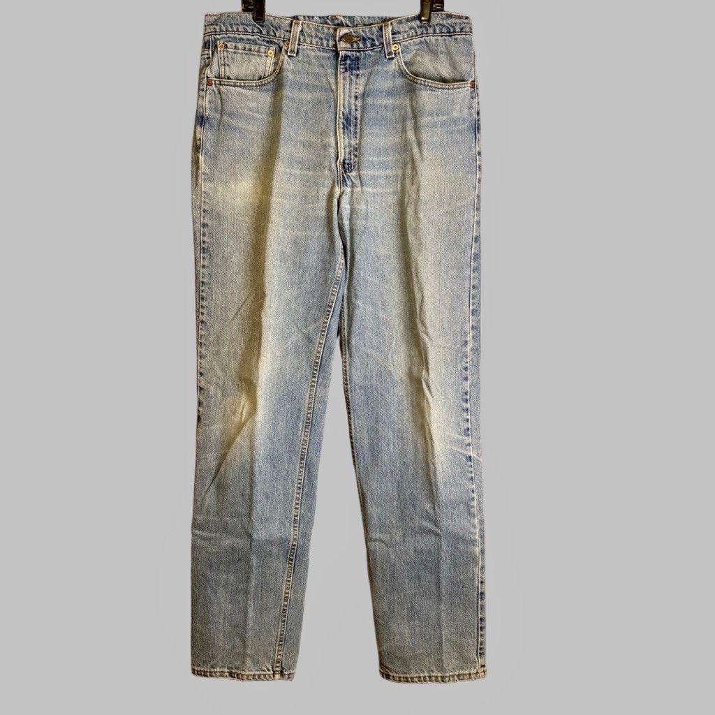 Levi's Levi's 550 Relaxed Fit Blue Jeans W38 L36 Made in USA Size US 38 / EU 54 - 1 Thumbnail