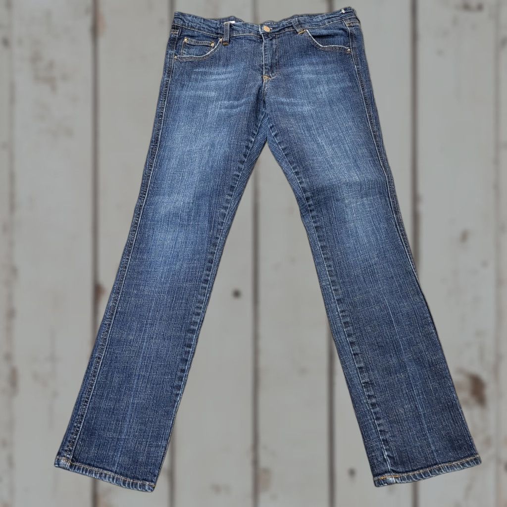 Old Navy Old Navy The Sweetheart Skinny Jeans Women Size 12 Dark Wash Blue Denim Size 34" / US 12 / IT 48 - 1 Thumbnail