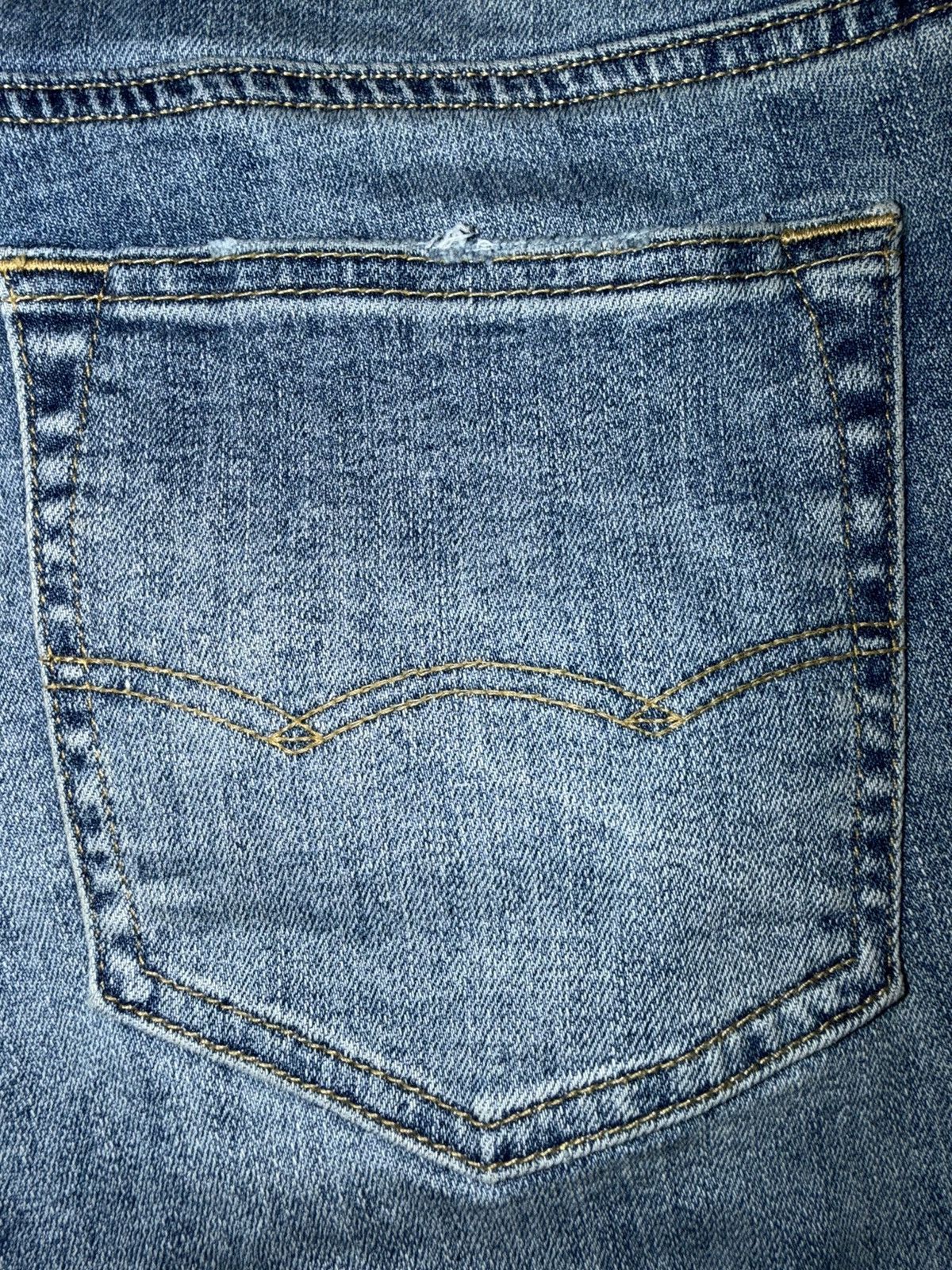 American Eagle Outfitters Airflex Distressed Skinny Jean Size US 33 - 9 Thumbnail
