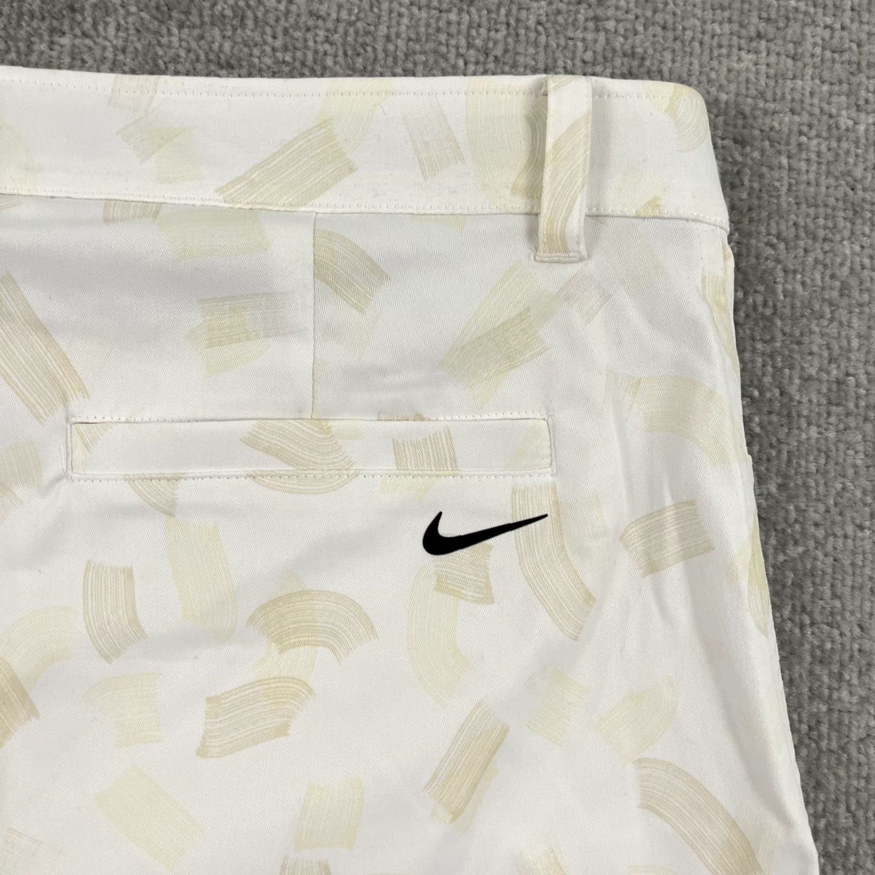 Nike Nike Tour Chino Shorts Men 38 x 8" Printed Performance Active Golf Stretch Sport Gear Size US 38 / EU 54 - 3 Thumbnail
