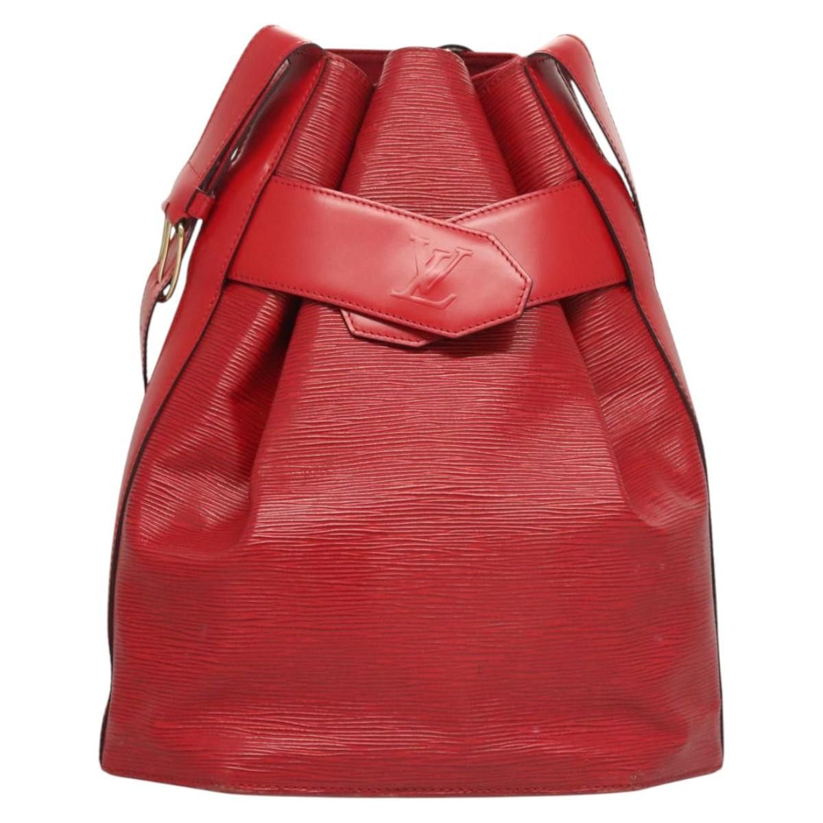 Louis Vuitton LOUIS VUITTON Epi Sac Depaule GM Shoulder Bag Red M80197 Size ONE SIZE - 13 Thumbnail