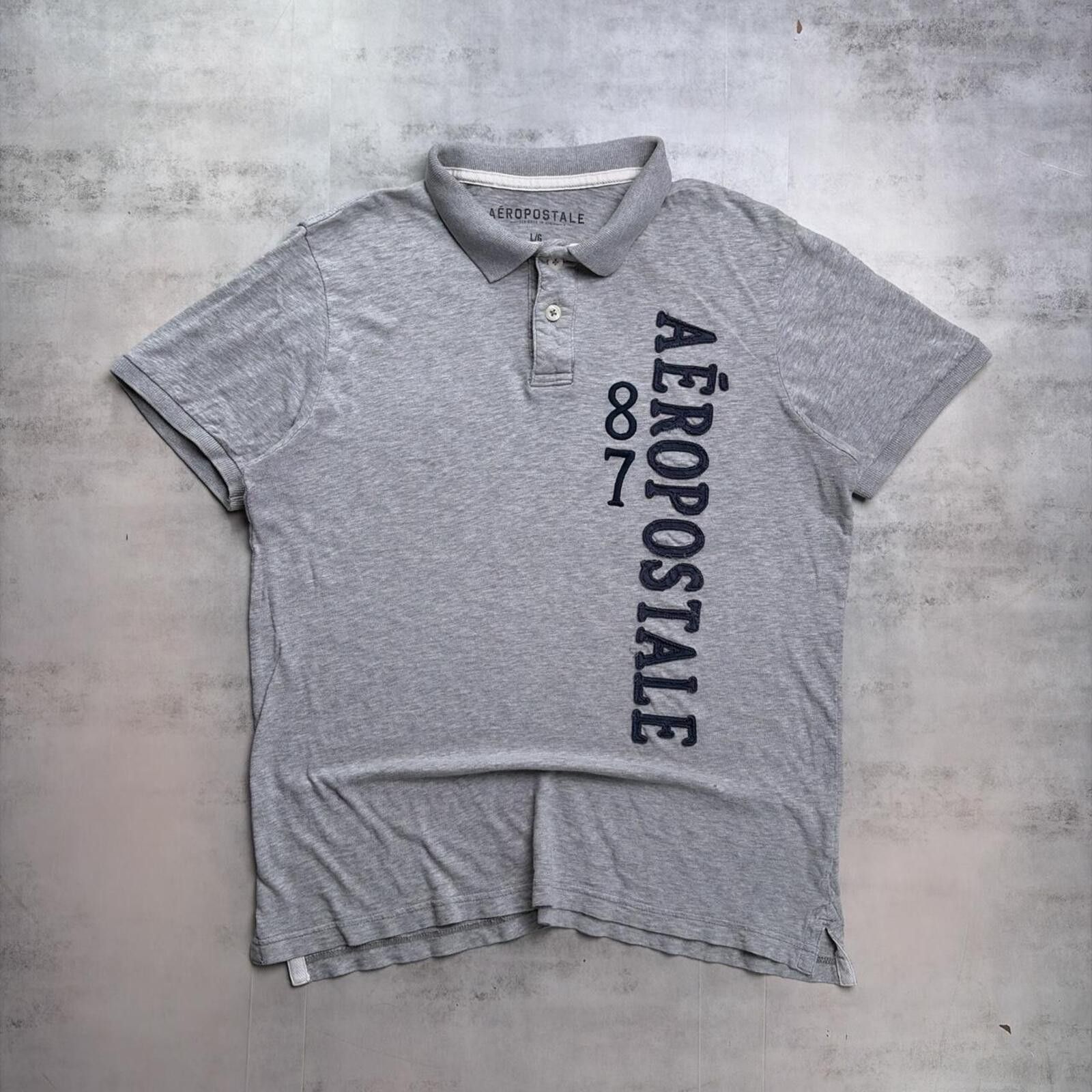 Aeropostale Y2K Aeropostale Grunge Surf Distressed Skater Polo Shirt Size US L / EU 52-54 / 3 - 1 Thumbnail