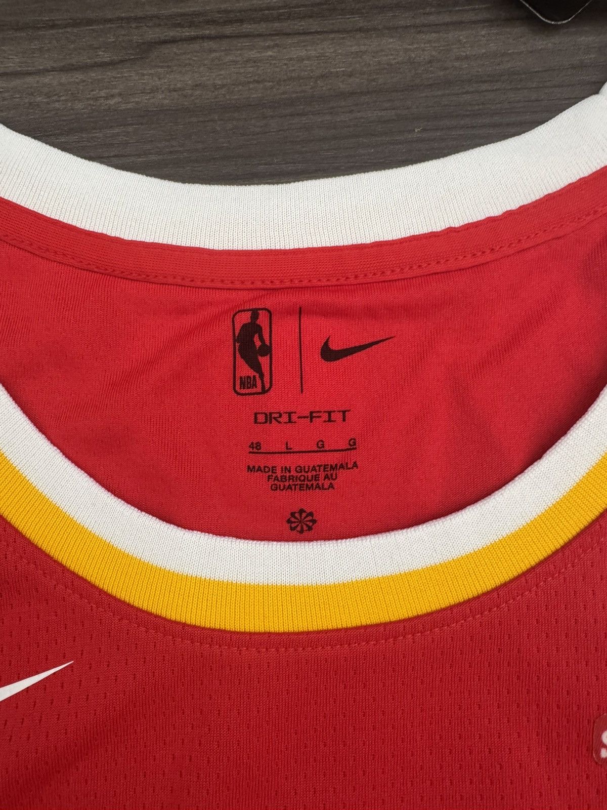 Nike Atlanta Hawks #22 NBA Swingman Icon Edition Dri-Fit Jersey Size US L / EU 52-54 / 3 - 5 Thumbnail