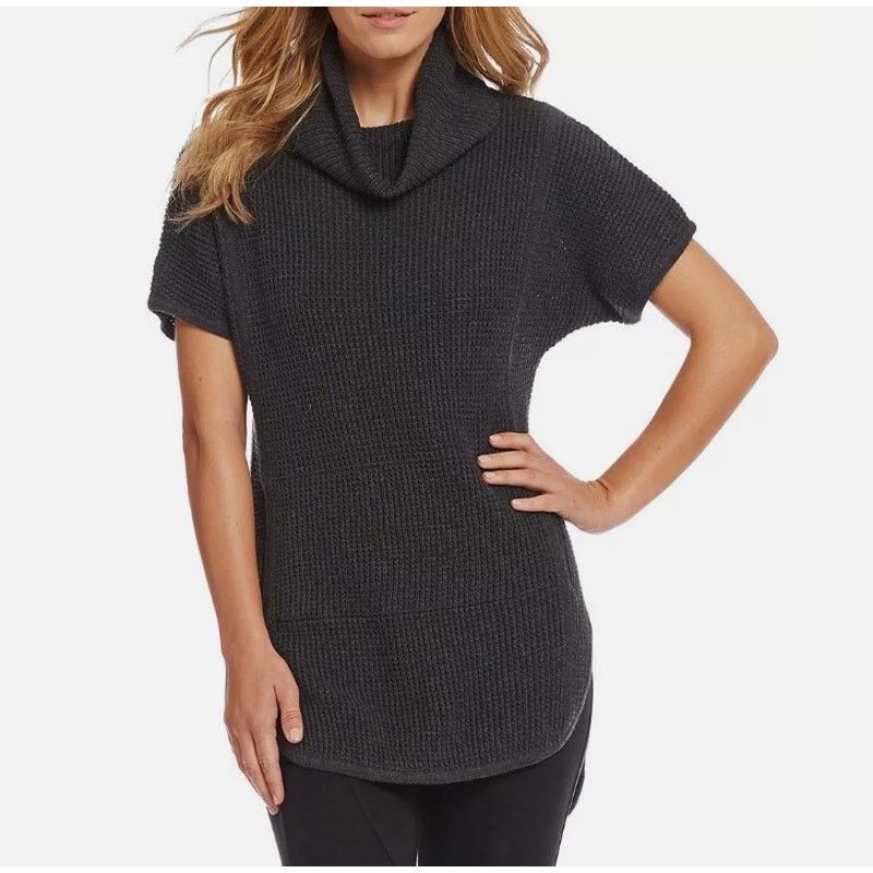 Ugg UGG Australia Dark Gray Selby Tunic Turtleneck Sweater Small Size S / US 4 / IT 40 - 1 Thumbnail