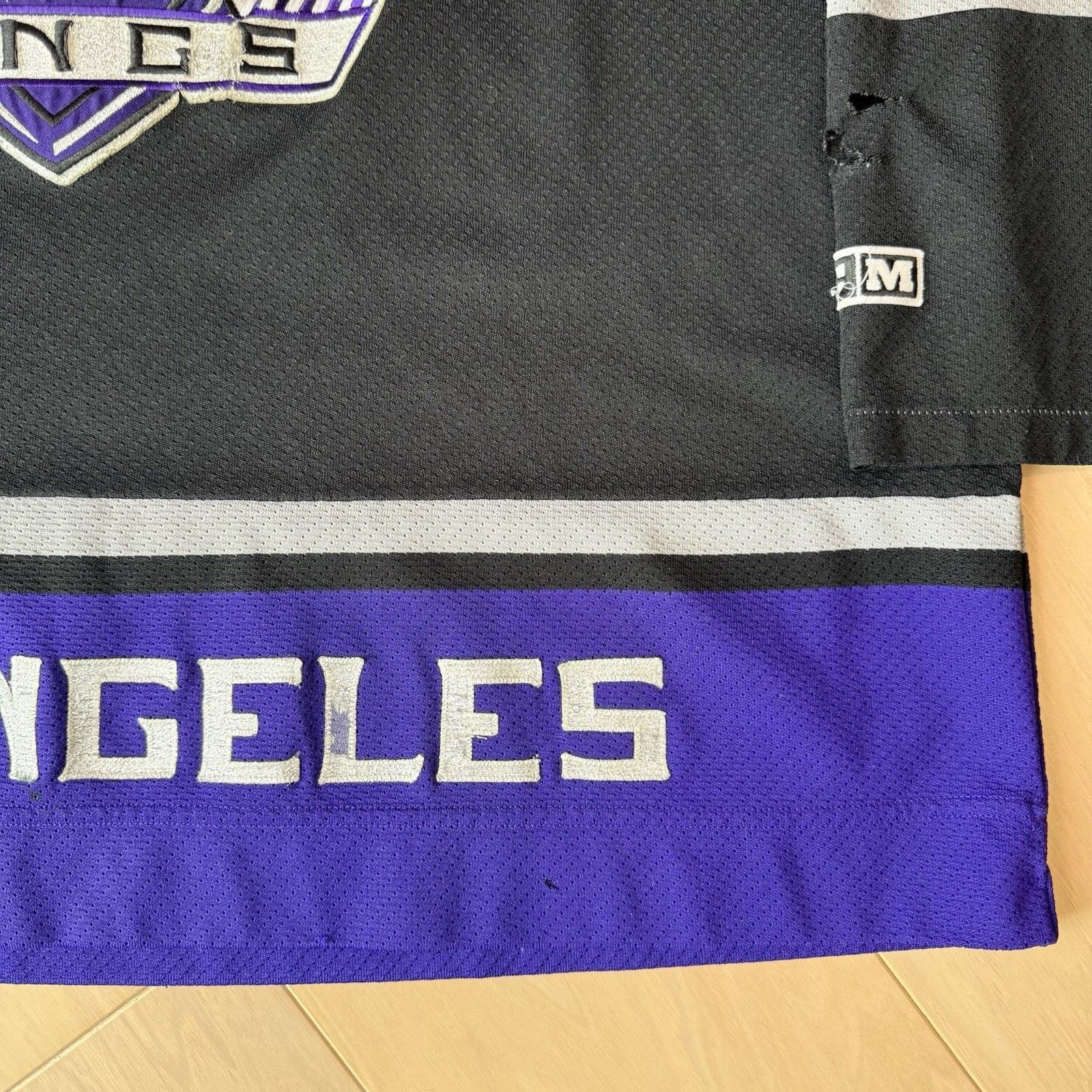 Ccm Vintage Los Angeles Kings Jersey 2XL Black Purple 90s CCM Size US XXL / EU 58 / 5 - 5 Thumbnail
