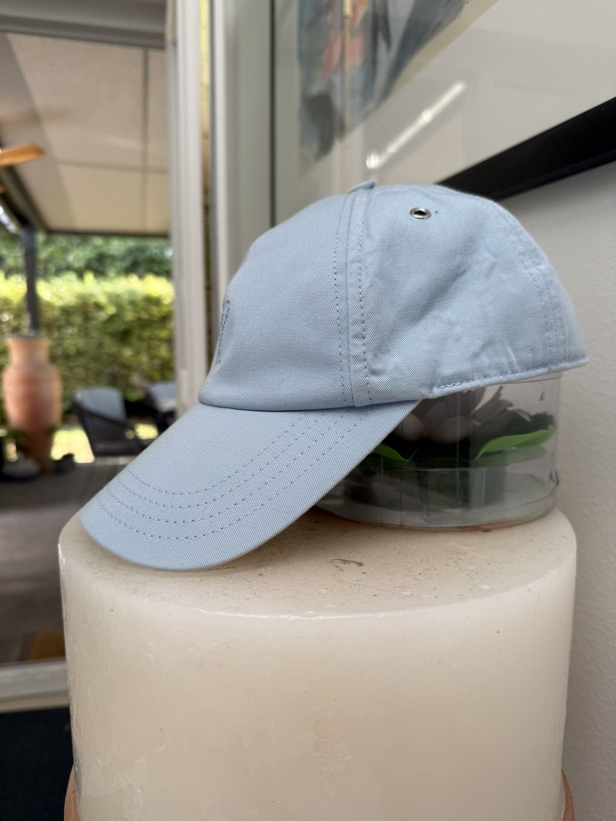 AMI AMI Paris Heart Logo Cap – Light Blue Size ONE SIZE - 3 Thumbnail