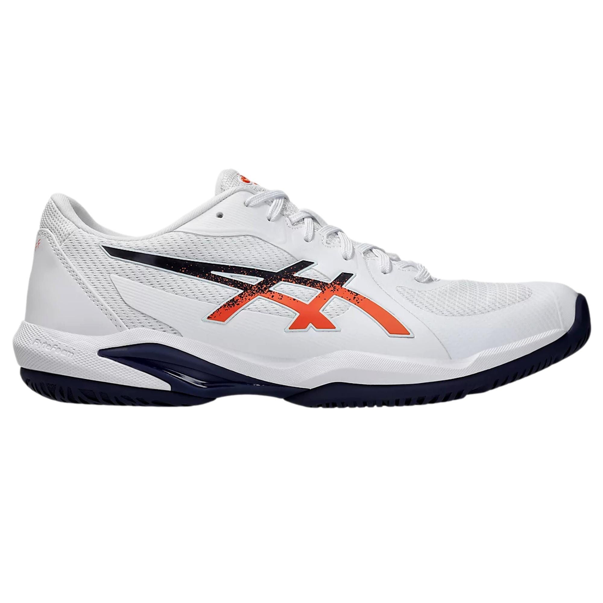 Asics Solution Swift FF 2 White / Nova Orange 1041A466-102 Size US 10 / EU 43 - 1 Thumbnail