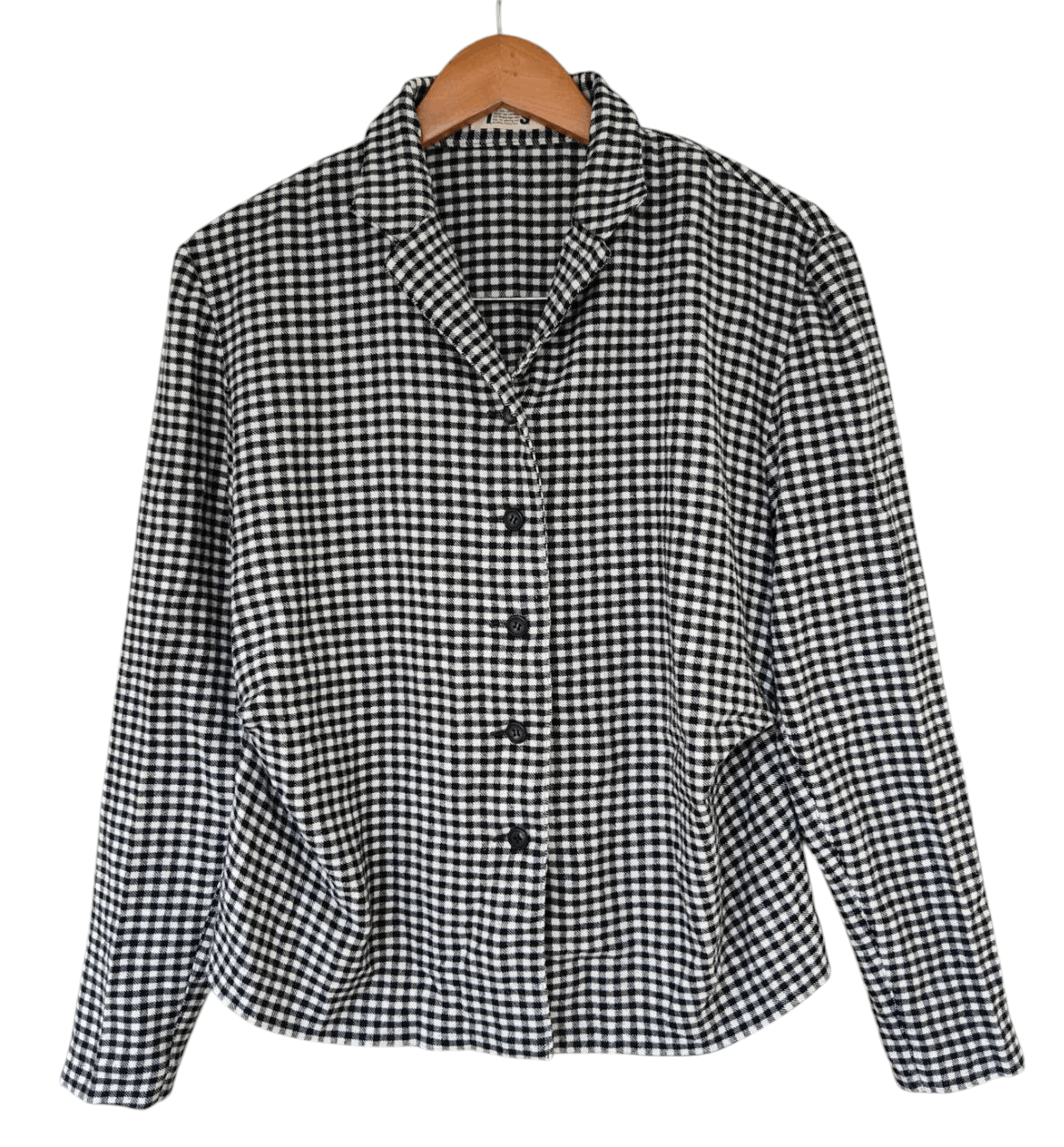 Issey Miyake I.S Flannel Jacket Size M / US 6-8 / IT 42-44 - 4 Thumbnail