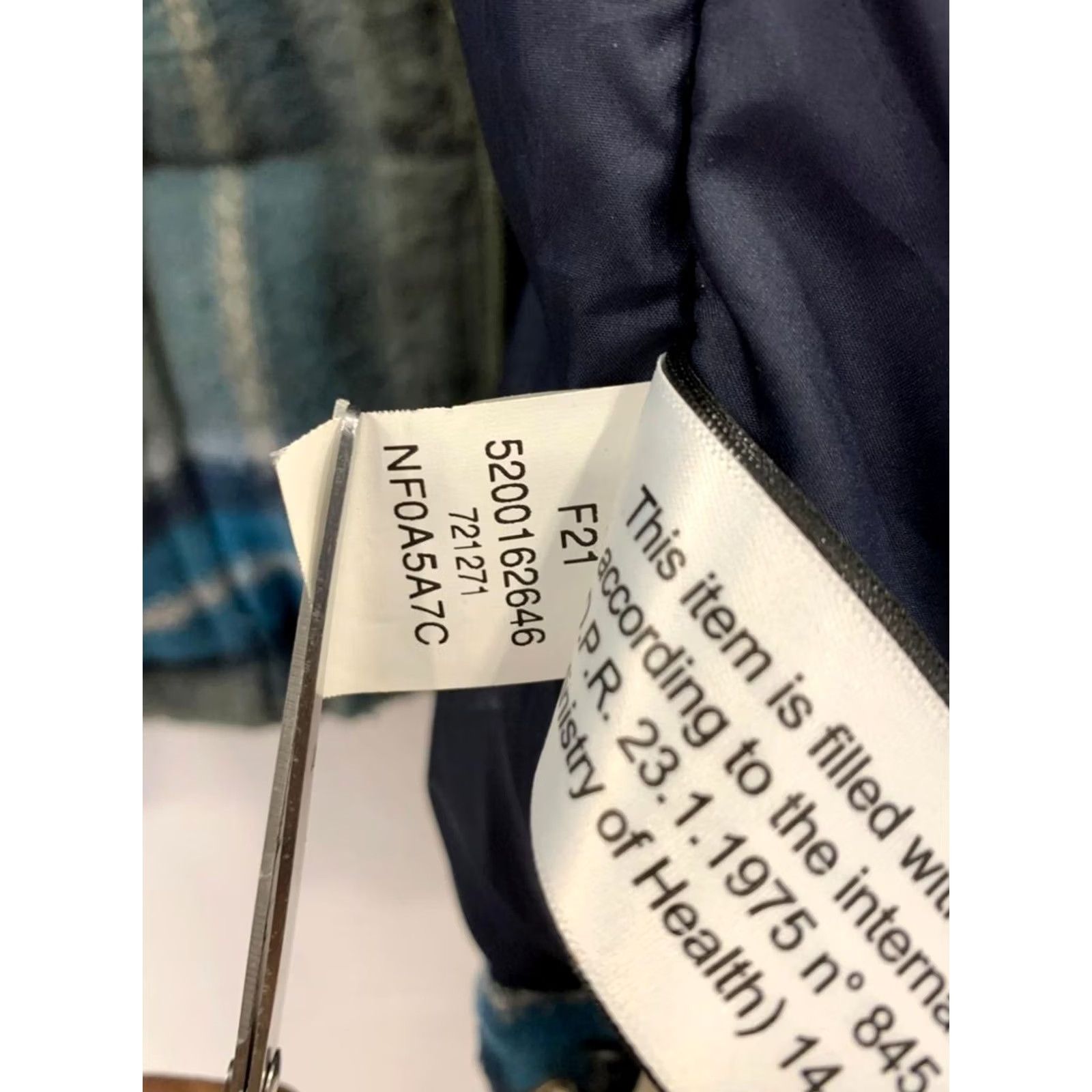 The North Face VINTAGE The North Face Sierra Down Parka Jacket Mens XL Grey Plaid Puffer Coat F21 #221 Size US XL / EU 56 / 4 - 6 Thumbnail