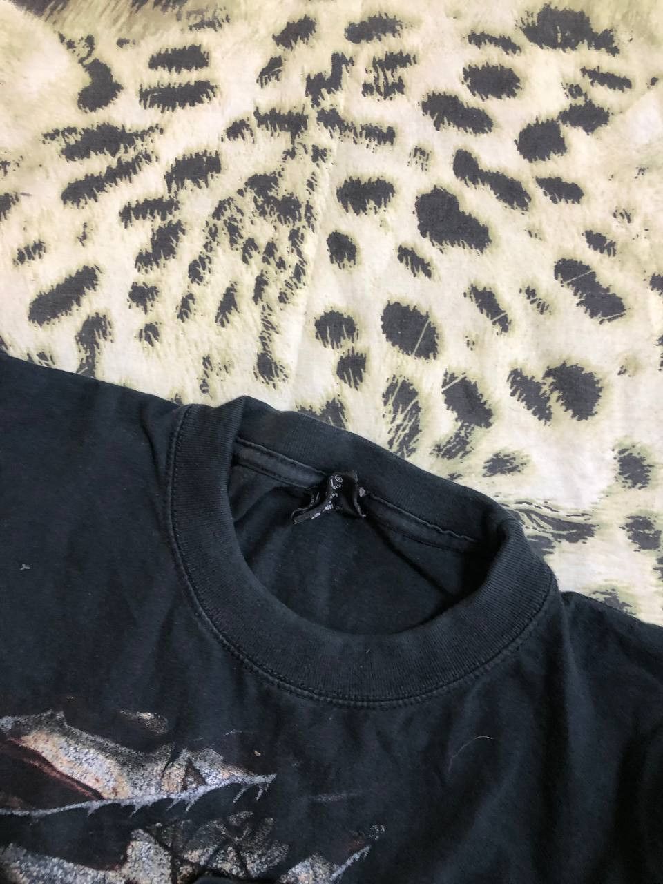 Other Spiral Metalhead 666 Mens T shirt Short Sleeve Black Skull Size US L / EU 52-54 / 3 - 11 Thumbnail