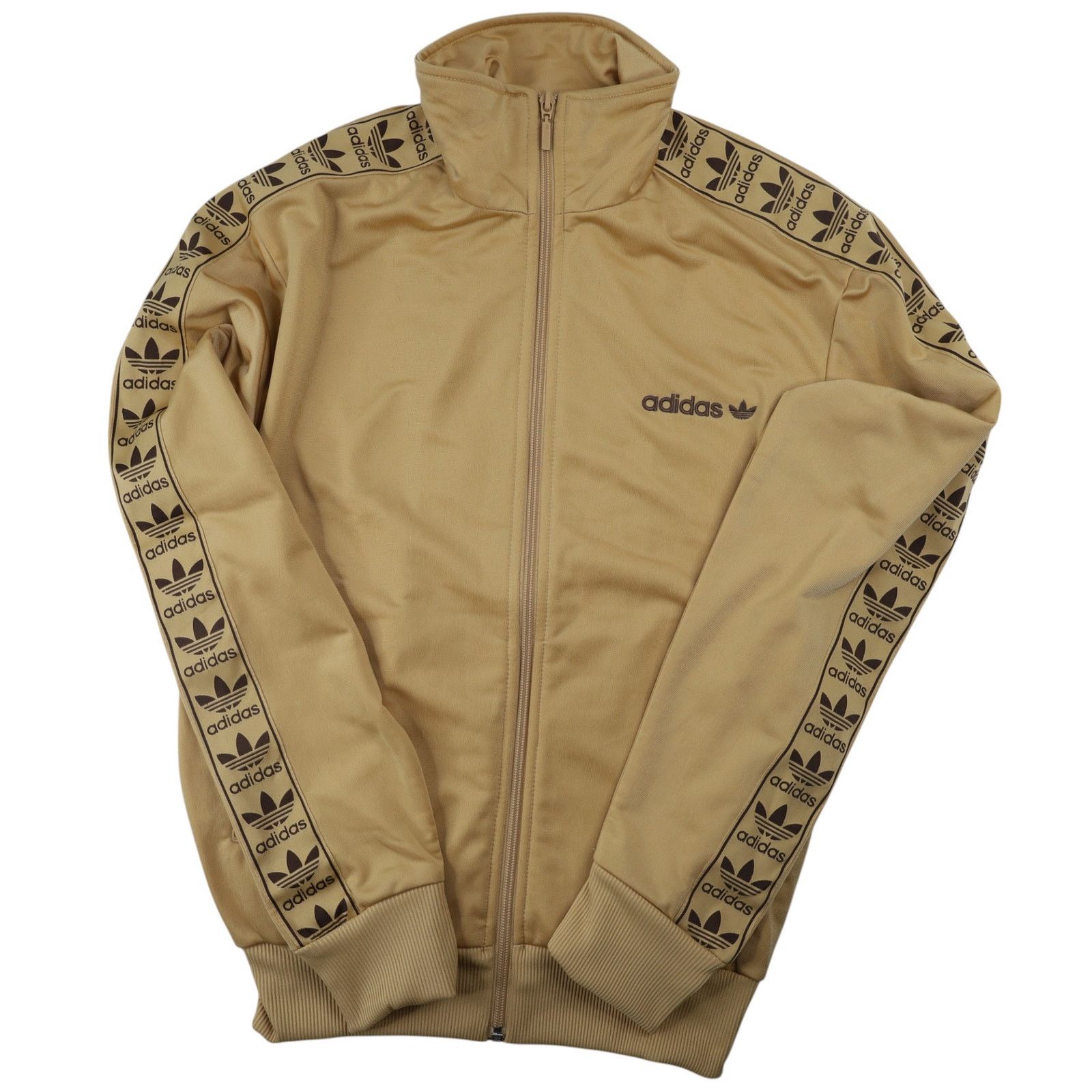 Adidas NWT Adidas Originals Tinto Repeat Tape Logo Track Jacket Size US S / EU 44-46 / 1 - 1 Thumbnail