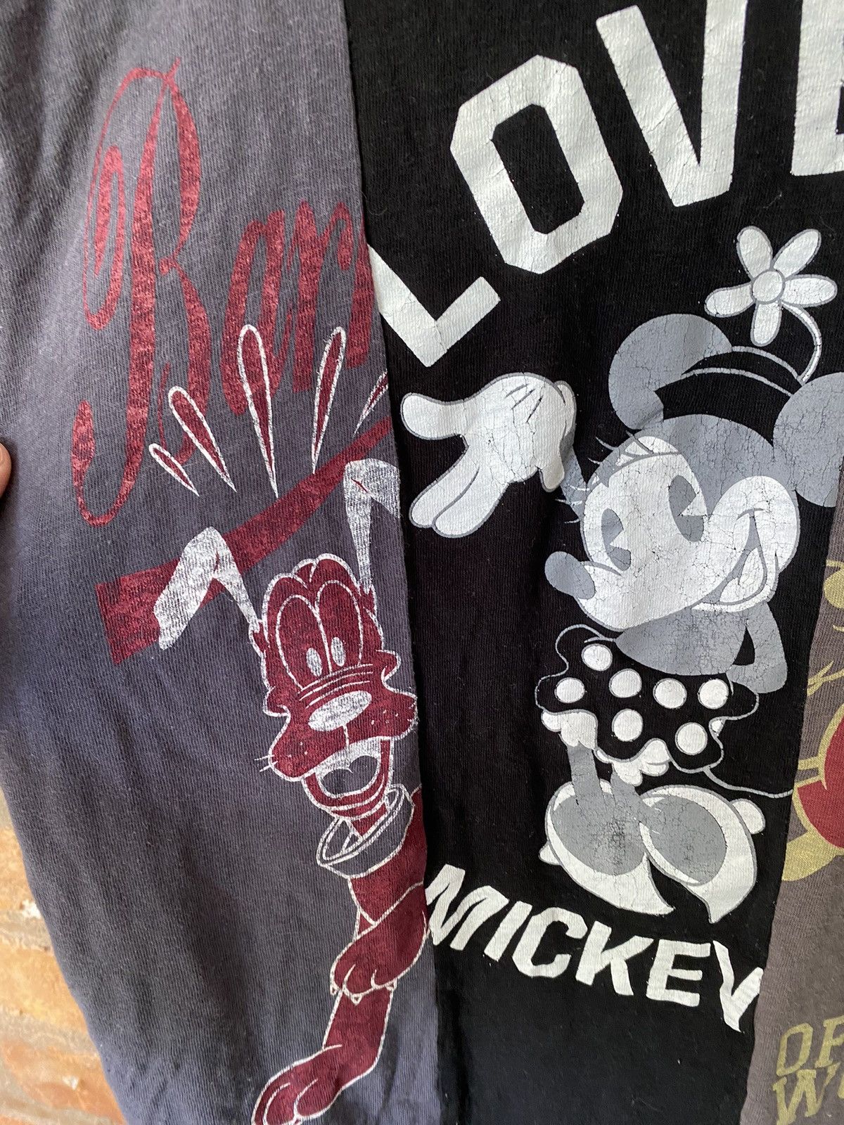 Nepenthes 2000s Glamb 7 Cut Rebuild mickey disney tee Size US M / EU 48-50 / 2 - 8 Thumbnail