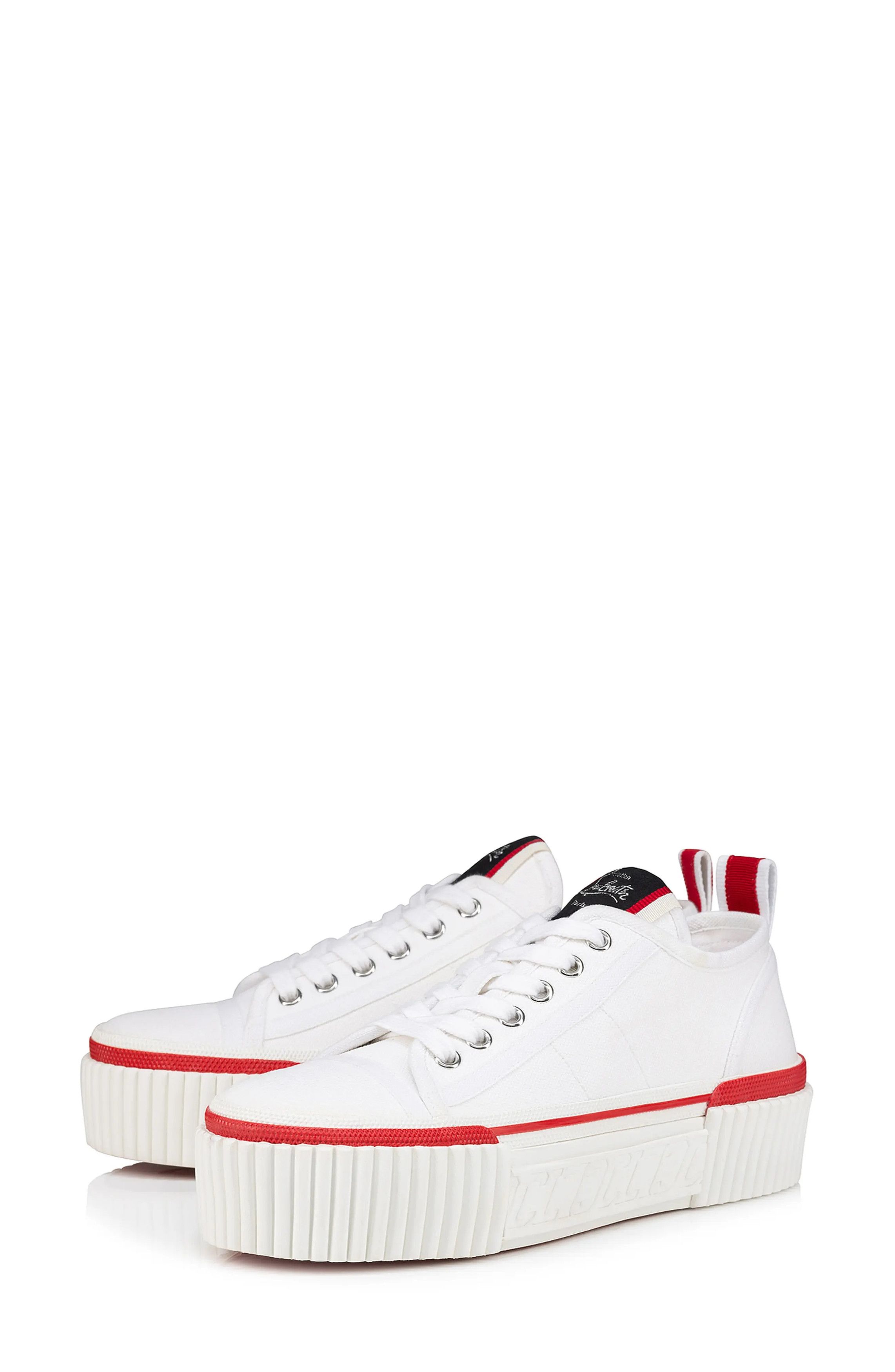 o1s1wg110125 Super Pedro Platform Sneaker in White
