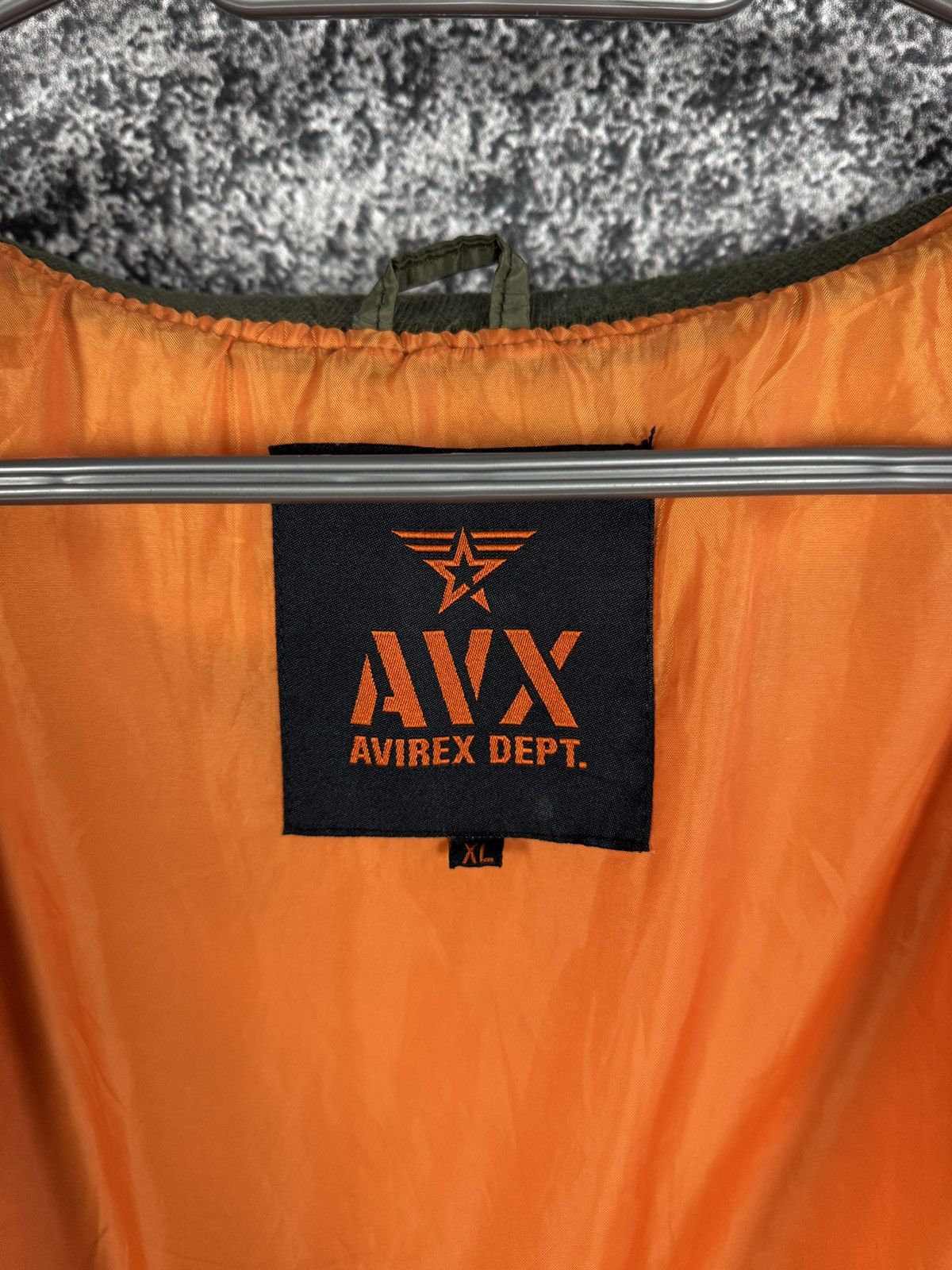 Avirex Men’s Avirex Dept. Zip Up Bomber Jacket Flyer’s MA-1 Y2K XL Size US XL / EU 56 / 4 - 9 Thumbnail