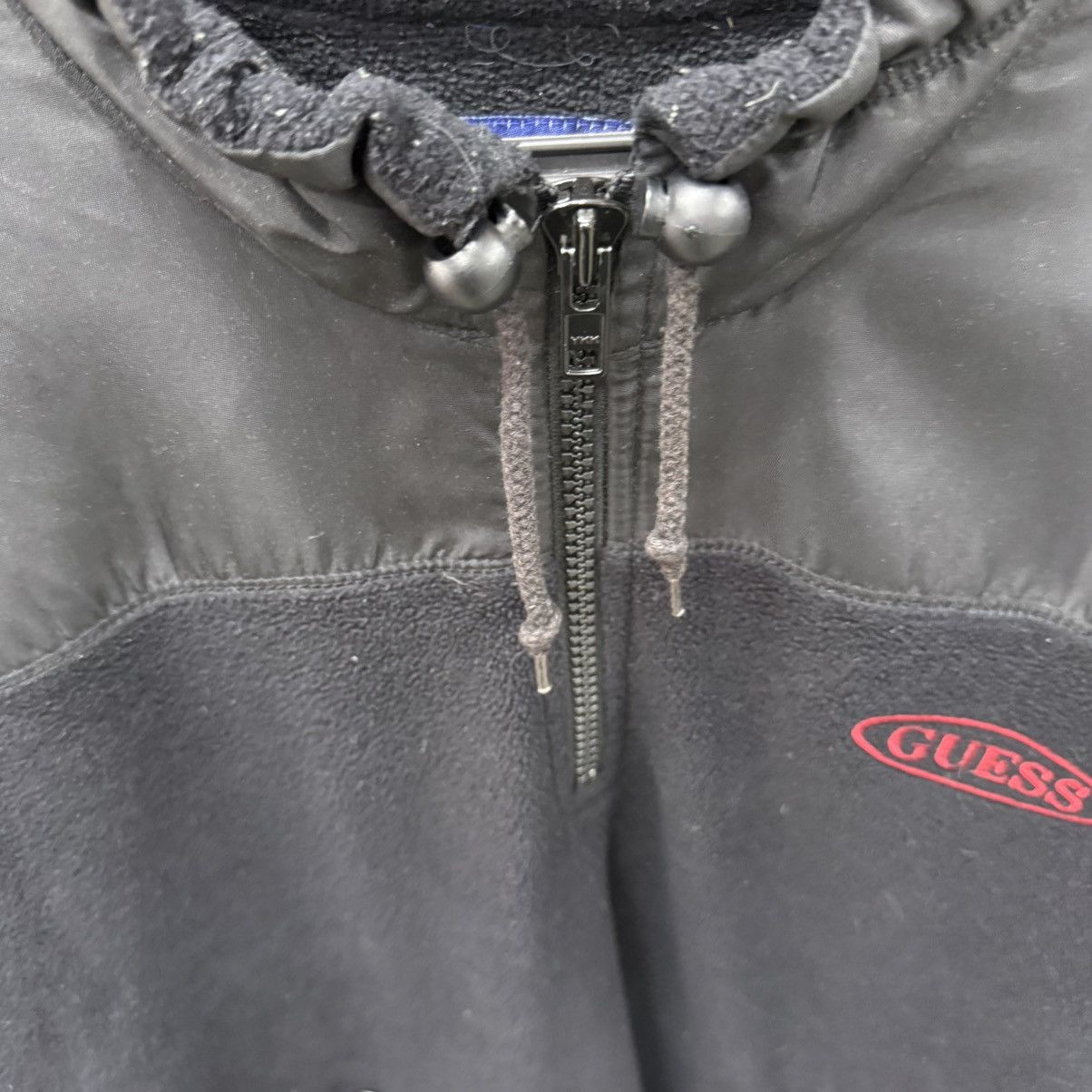 Guess × Vintage Vintage Guess Fleece Jacket Size US L / EU 52-54 / 3 - 4 Thumbnail