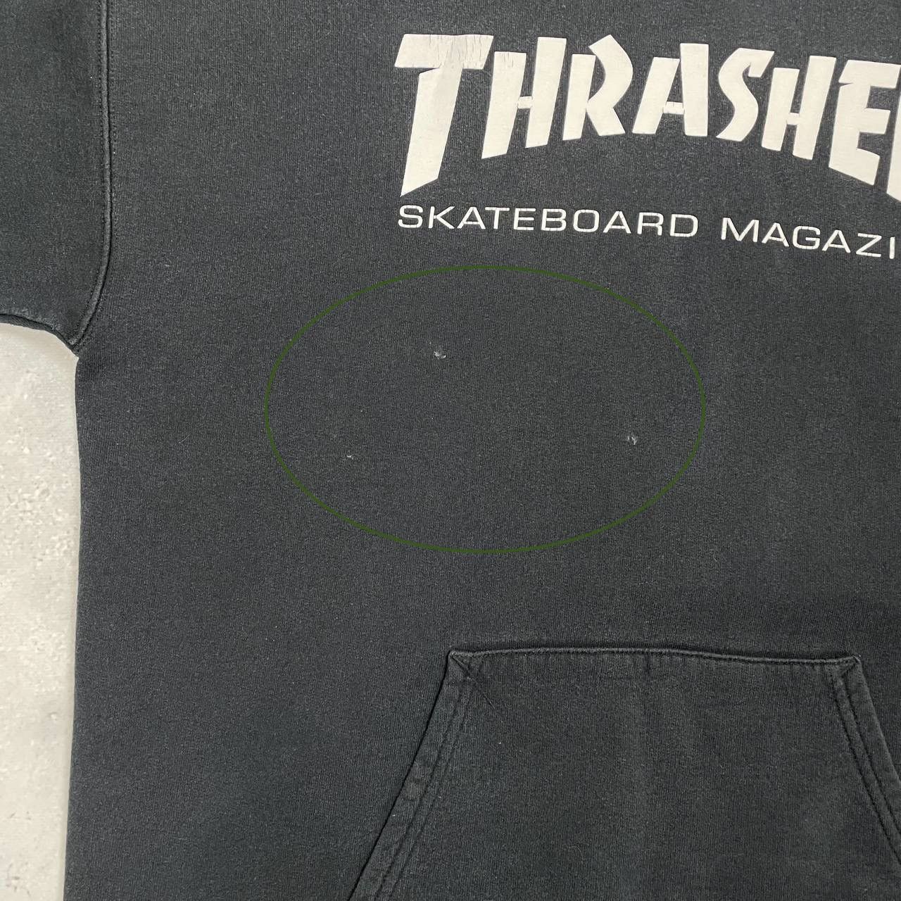 Thrasher × Vintage Vintage Thrasher Skateboard Magazine Distressed Hoodie Faded Size US M / EU 48-50 / 2 - 4 Thumbnail