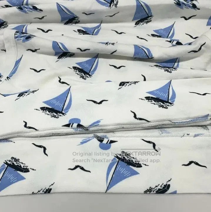 Polo Ralph Lauren Polo Ralph Lauren White Sailboat Print Hoodie. Size US XXL / EU 58 / 5 - 8 Thumbnail