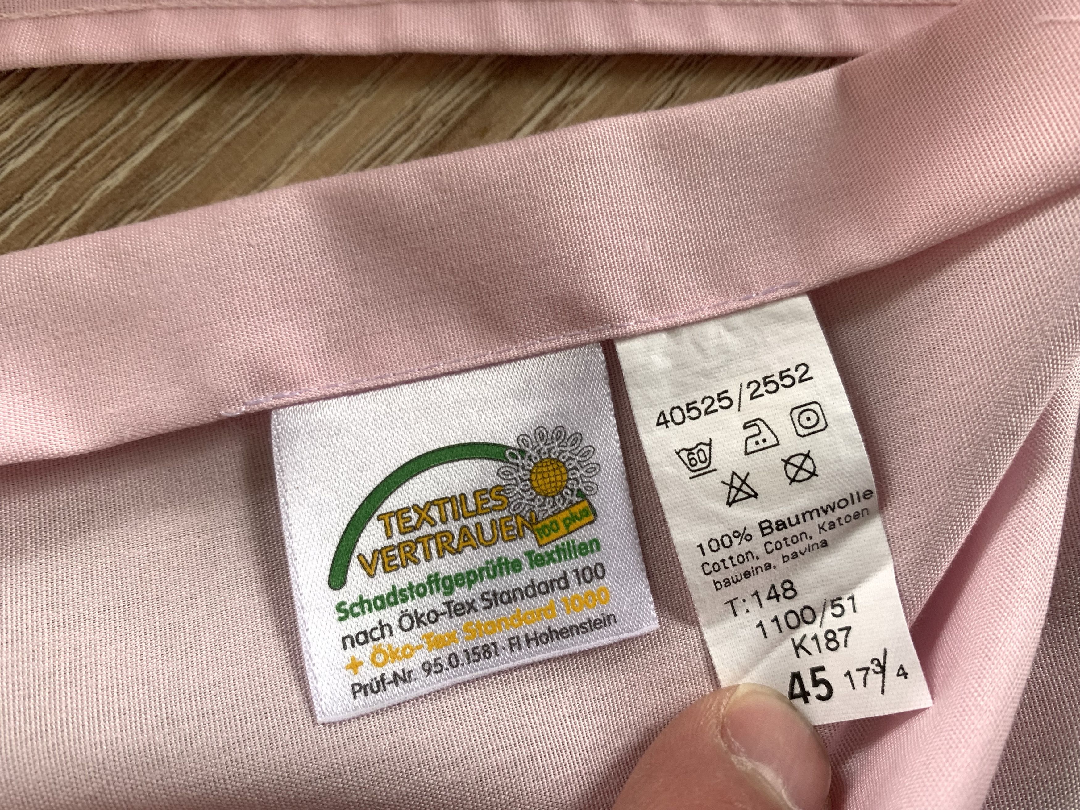 Other Eterna Excellent Mens Pink Short Sleeve Shirt Size US XL / EU 56 / 4 - 7 Thumbnail
