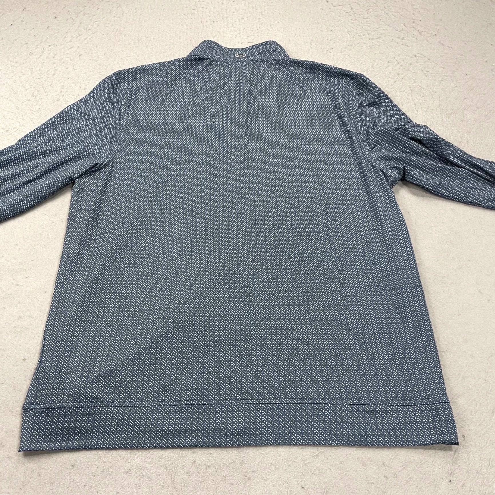 Southern Tide Southern Tide Jacket Mens L Blue Golf 1/4 Zip Pullover - Basic Jacket, Activewear, Casual, Classic Fish Theme - Size L Mens Size US L / EU 52-54 / 3 - 7 Thumbnail