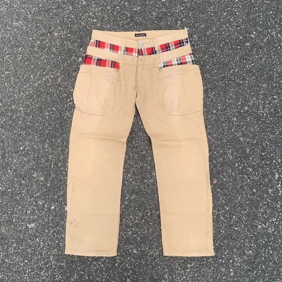 Seditionaries DOUBLE WAIST TROUSERS JAPANESE MONKEY POCKET VERY RARE PANTS Size US 32 / EU 48 - 1 Thumbnail