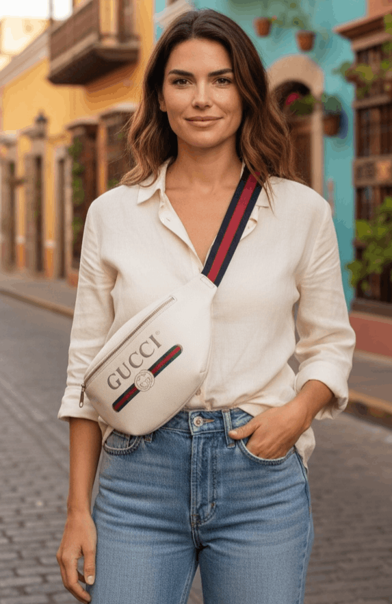 Gucci Gucci Large White Bum Bag Size ONE SIZE - 12 Thumbnail