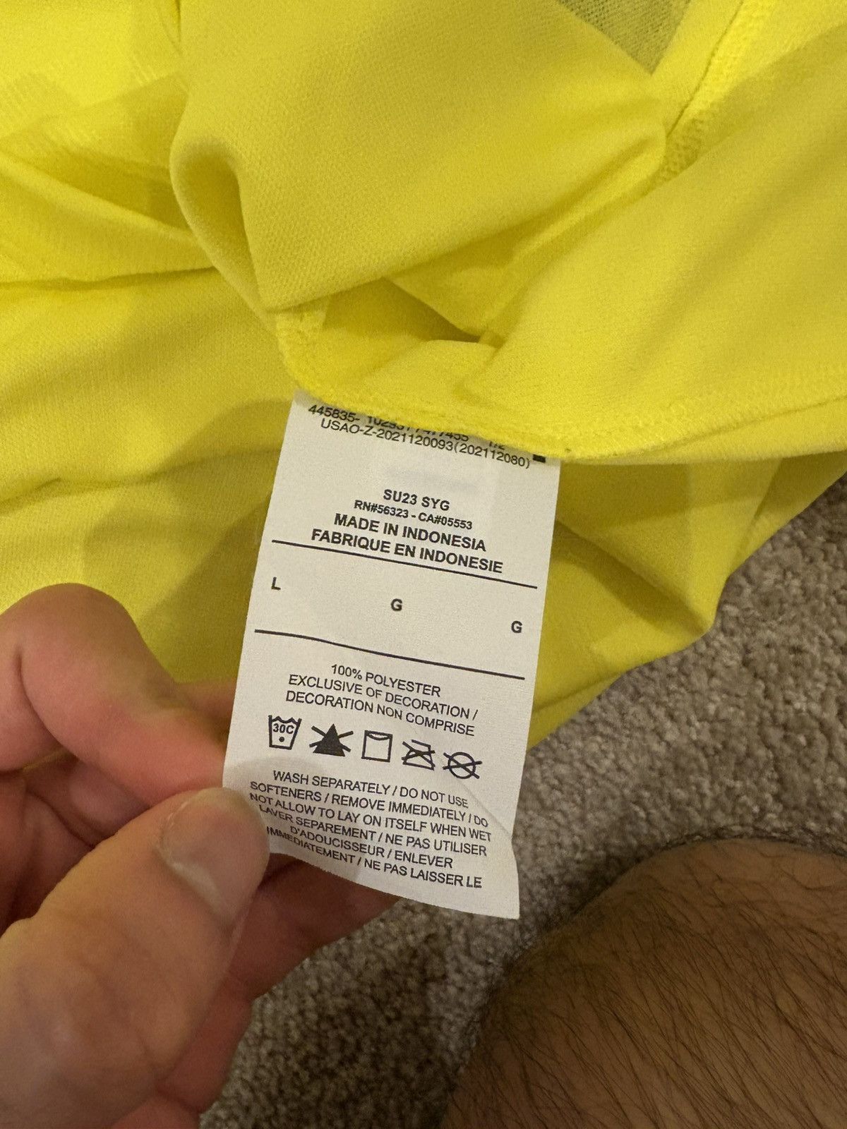Nike Nike Brazil Jersey - Size L Size US L / EU 52-54 / 3 - 4 Thumbnail