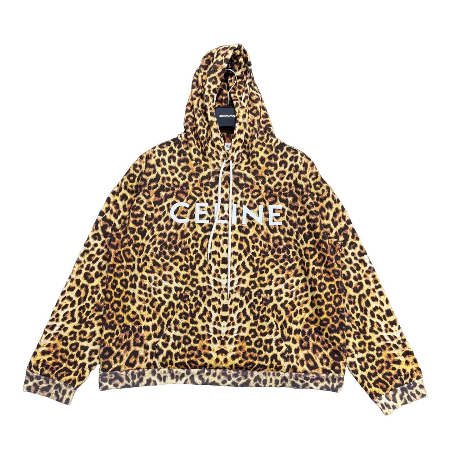 Celine CELINE LEOPARD HOODIE | Grailed