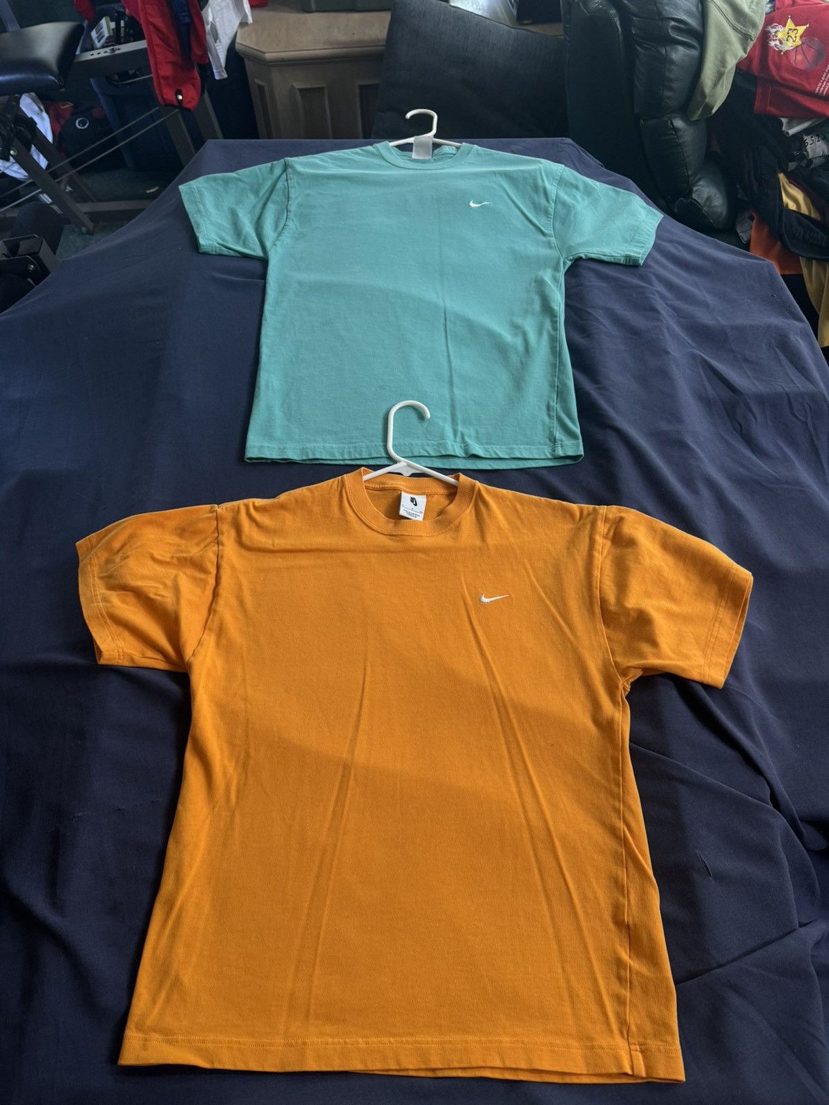 Nike 2 Nike check tshirts Size US S / EU 44-46 / 1 - 1 Thumbnail