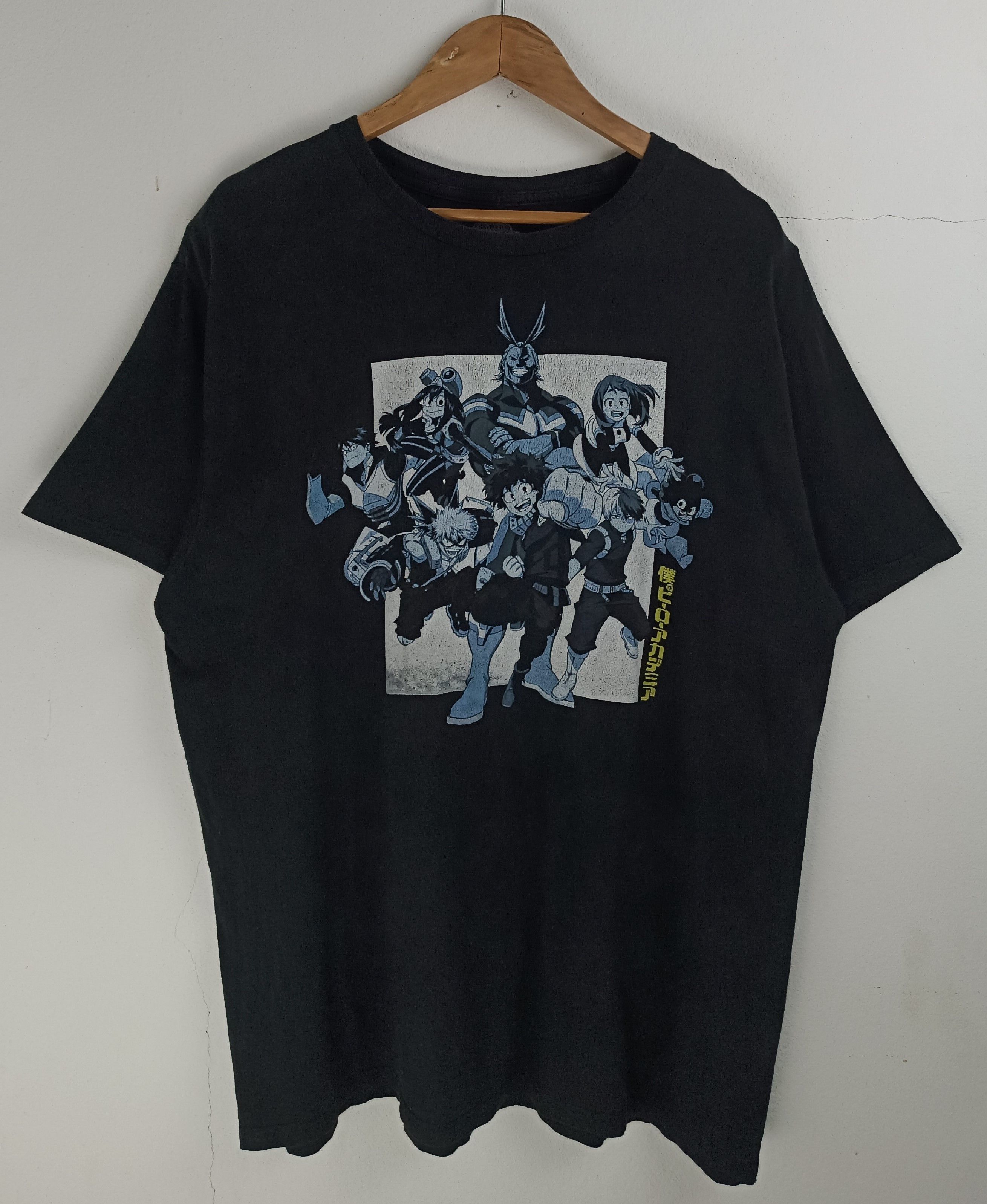 Anime VINTAGE MY HERO ACADEMIA DEKU ALL MIGHT TEAM jujutsu bleach Size US XL / EU 56 / 4 - 3 Thumbnail