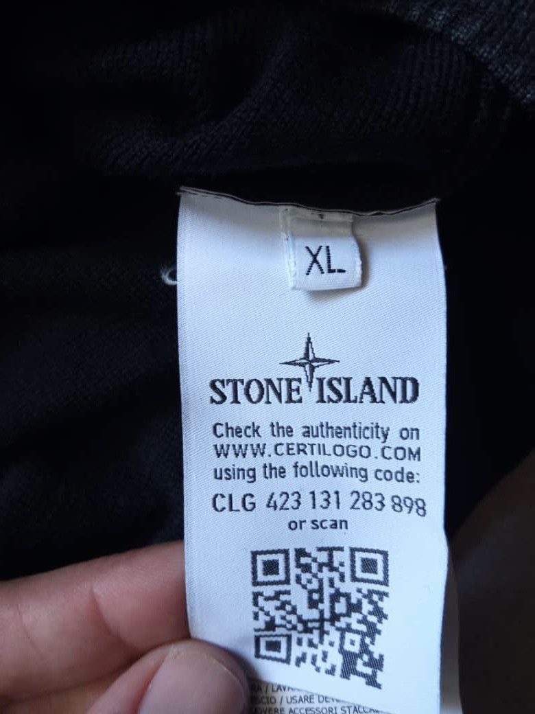 Stone Island Aw16 Stone Island Navy dark Wool crewneck Size US XL / EU 56 / 4 - 10 Thumbnail