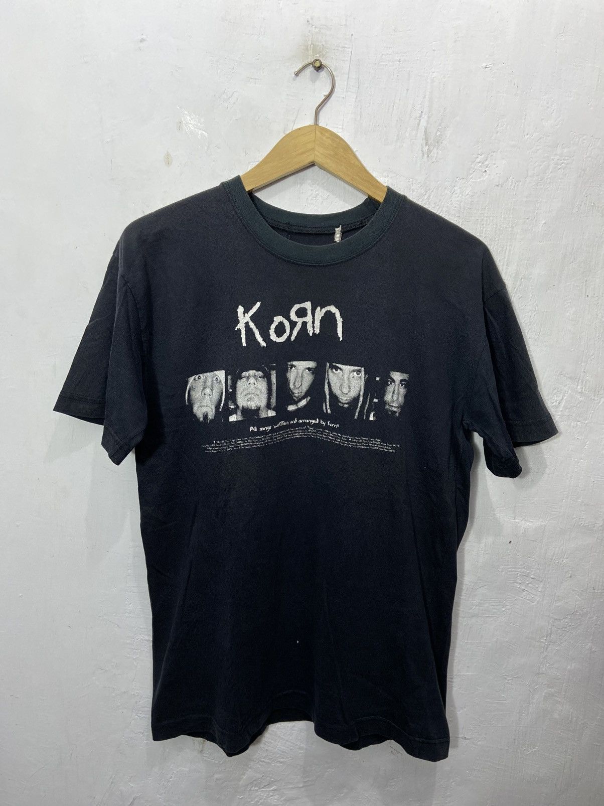 Band Tees Vintage Thrashed Korn Sun Faded Tshirt Size US L / EU 52-54 / 3 - 1 Thumbnail