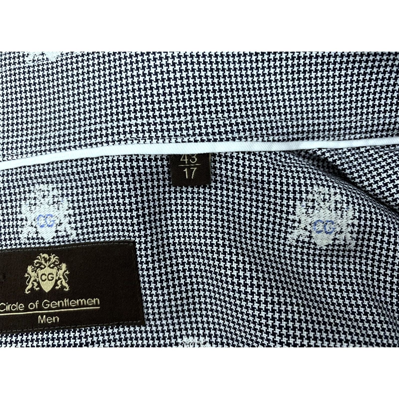 Vintage Circle Of Gentlemen mens shirt Size 43 17 Size US XL / EU 56 / 4 - 5 Thumbnail